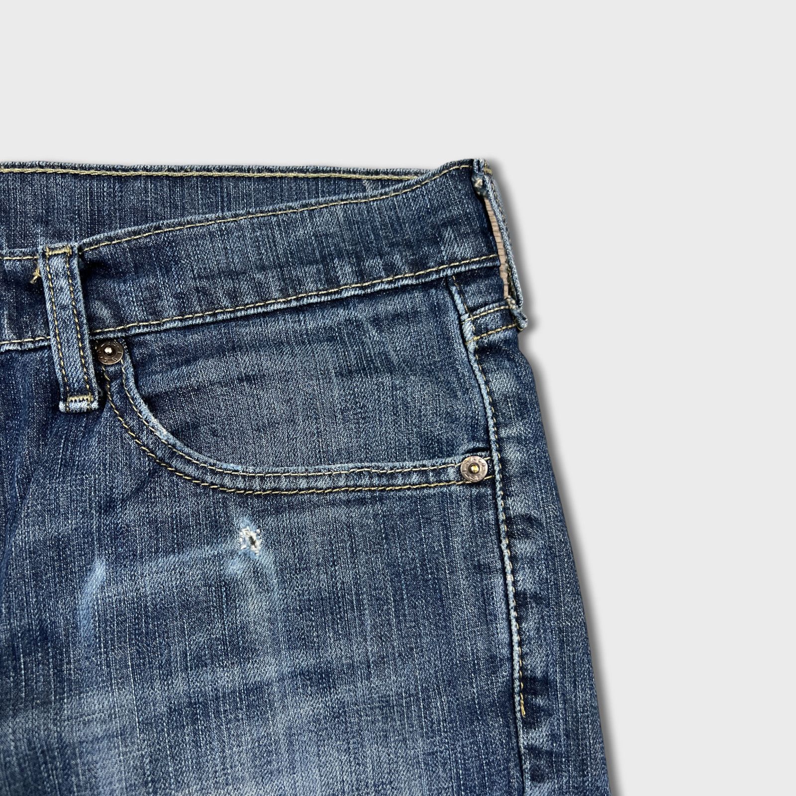 Levi's × Vintage Levi's 511 Jeans 33x32 Slim Medium Wash American Denim Pants Size US 33 - 4 Thumbnail