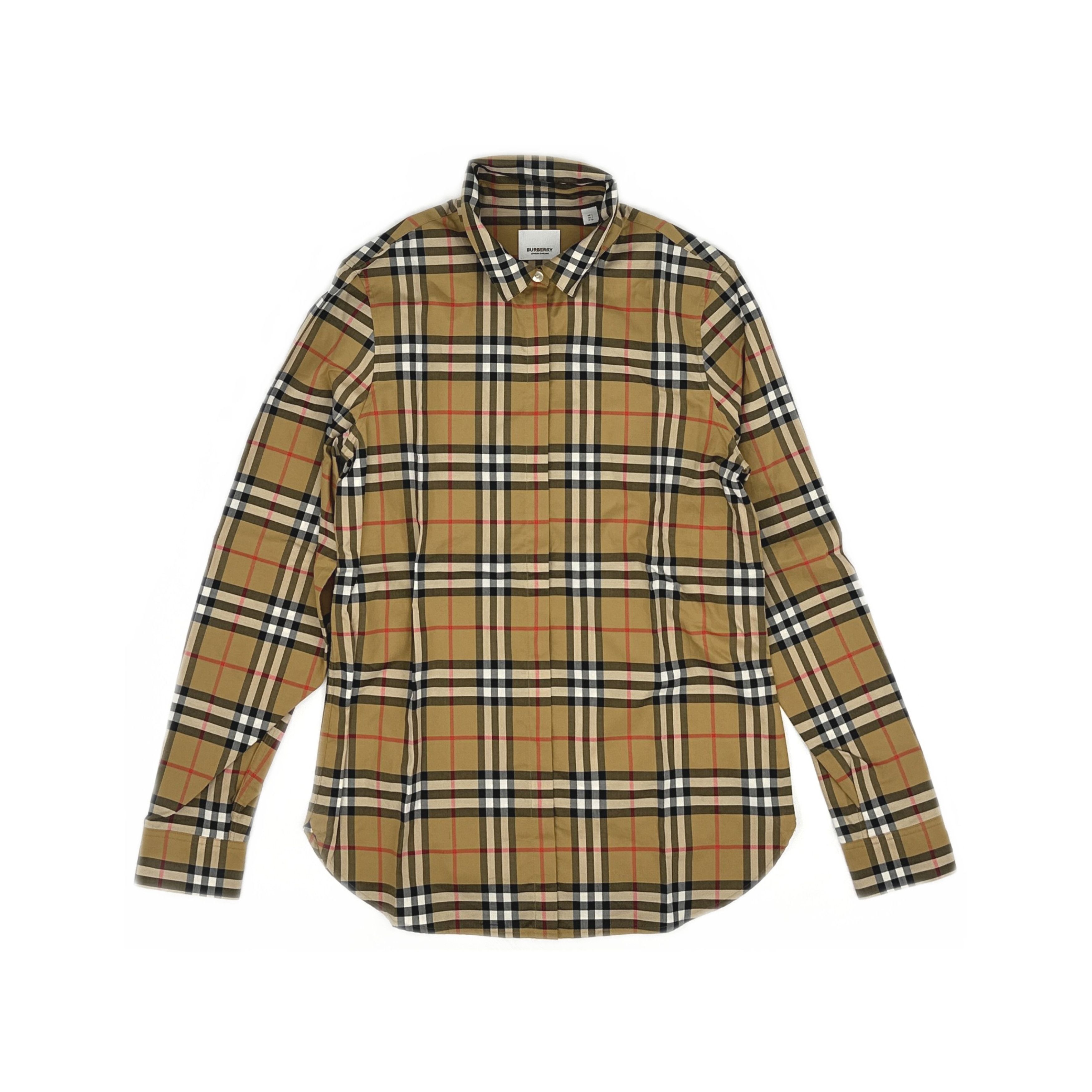 Burberry Burberry Vintage Check Cotton Shirt Size IT 36 Size XS / US 0-2 / IT 36-38 - 1 Thumbnail
