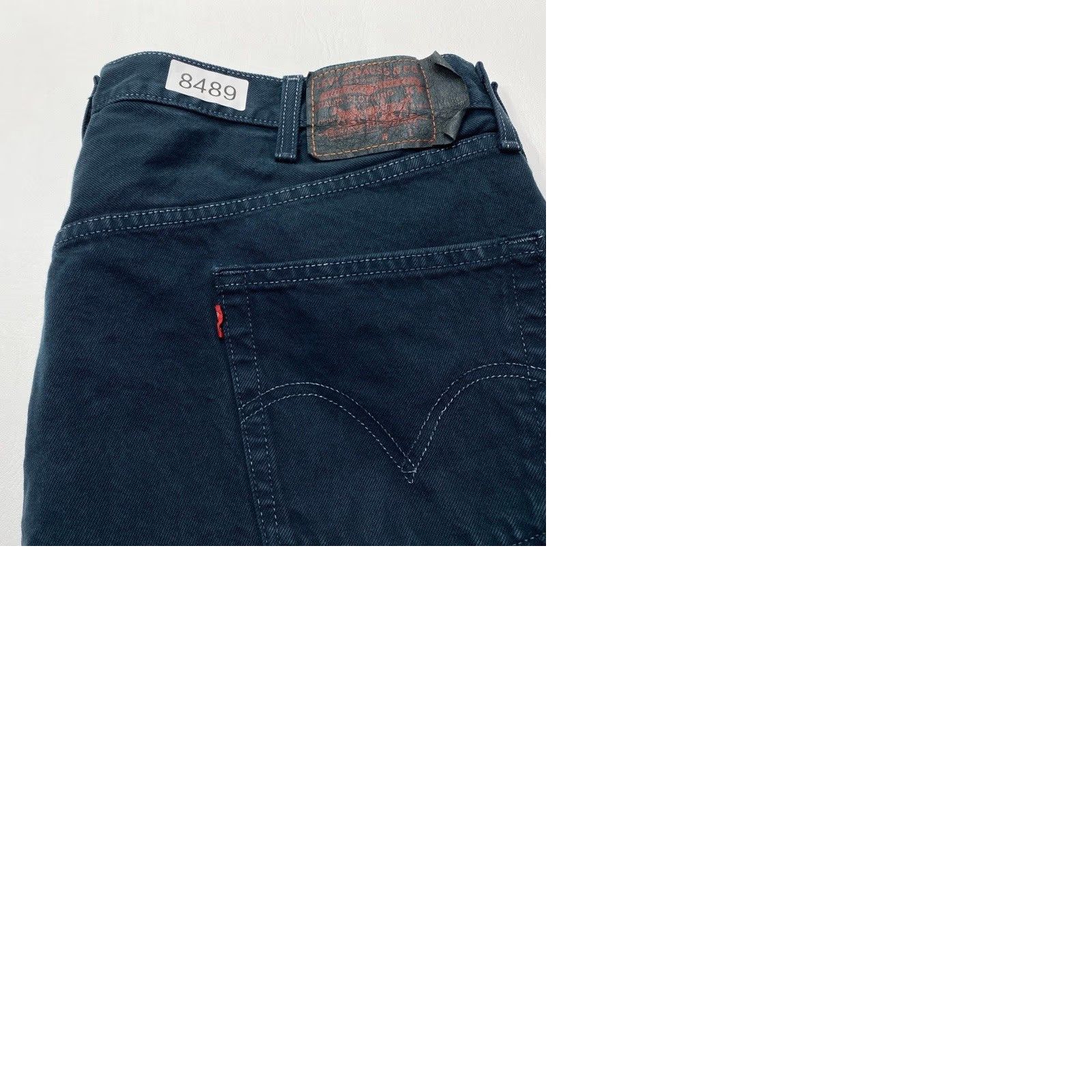 Levi's VINTAGE Levi's 501 Jeans 42x25 Denim Dark Blue Button Fly 5-Pocket Mens Regular Cotton Jeans Size US 42 / EU 58 - 10 Thumbnail