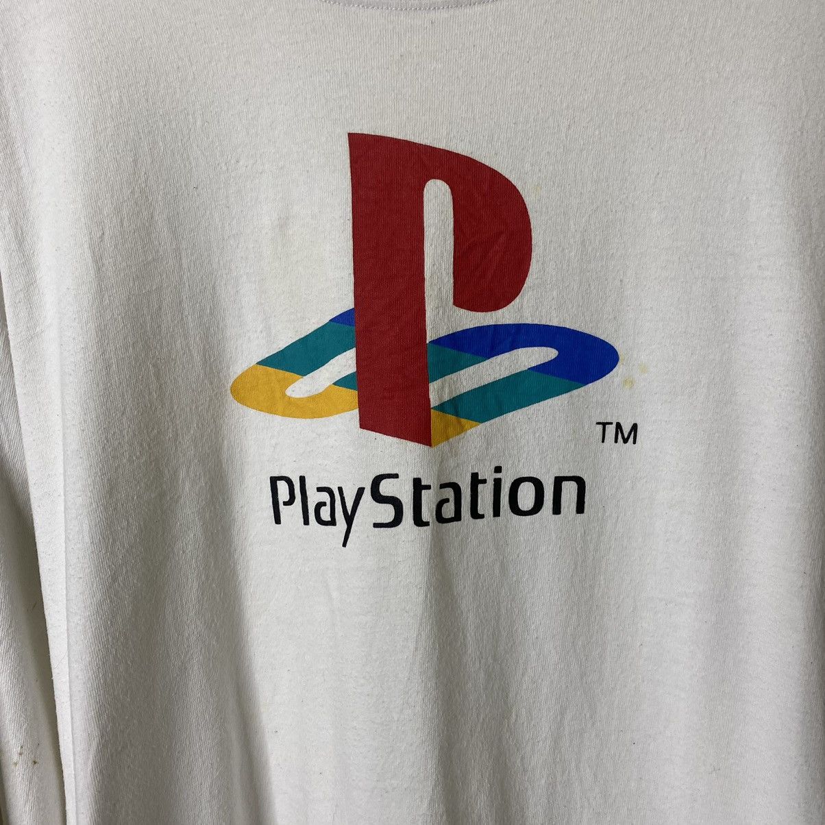 Playstation × Vintage Vintage Y2K Playstation OG Logo Promo T Shirt LS Size US L / EU 52-54 / 3 - 2 Thumbnail