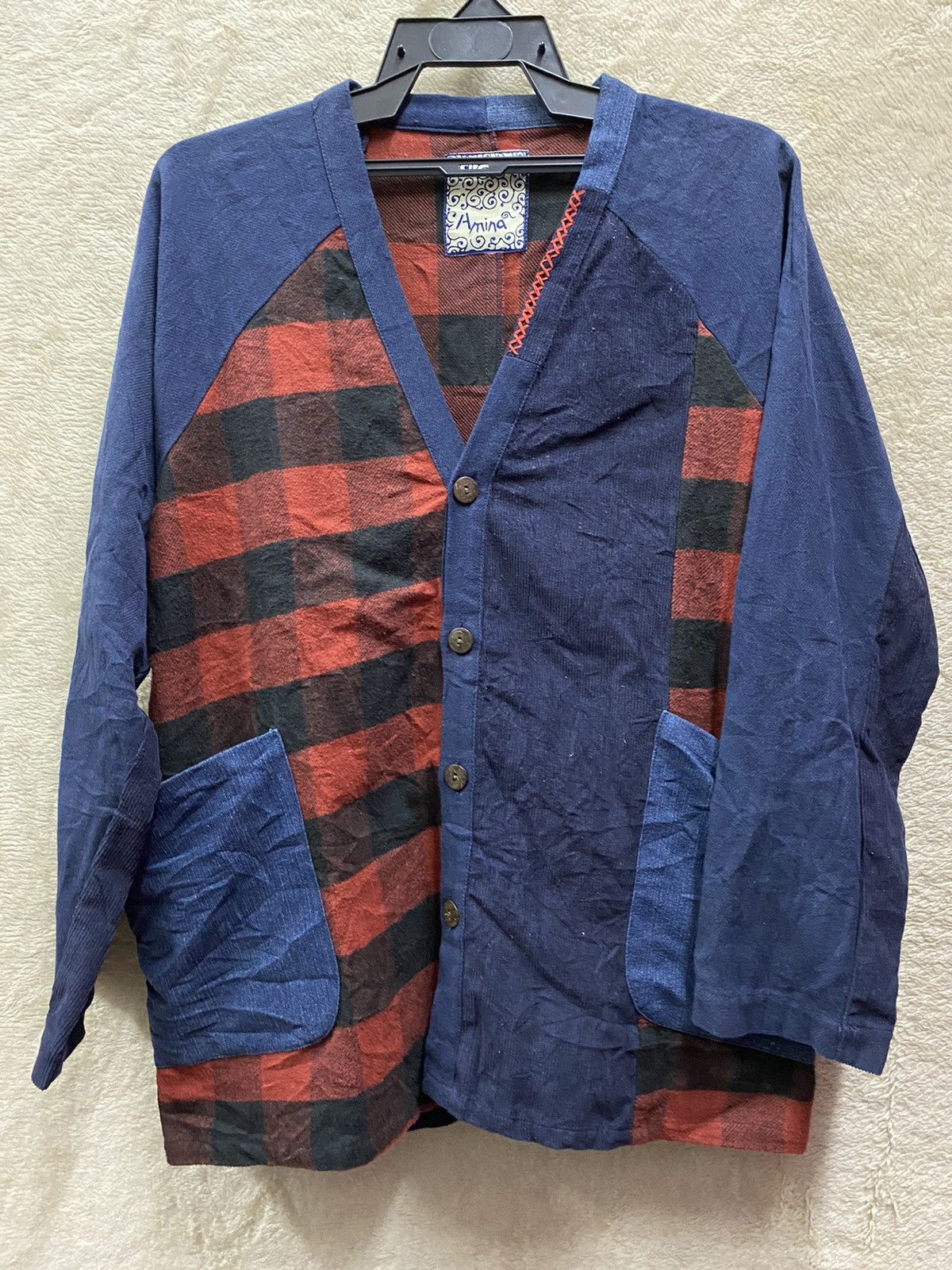 Designer × Japanese Brand AMINA PATCHWORK CORDUROY NICE DESIGN Size ONE SIZE - 9 Thumbnail