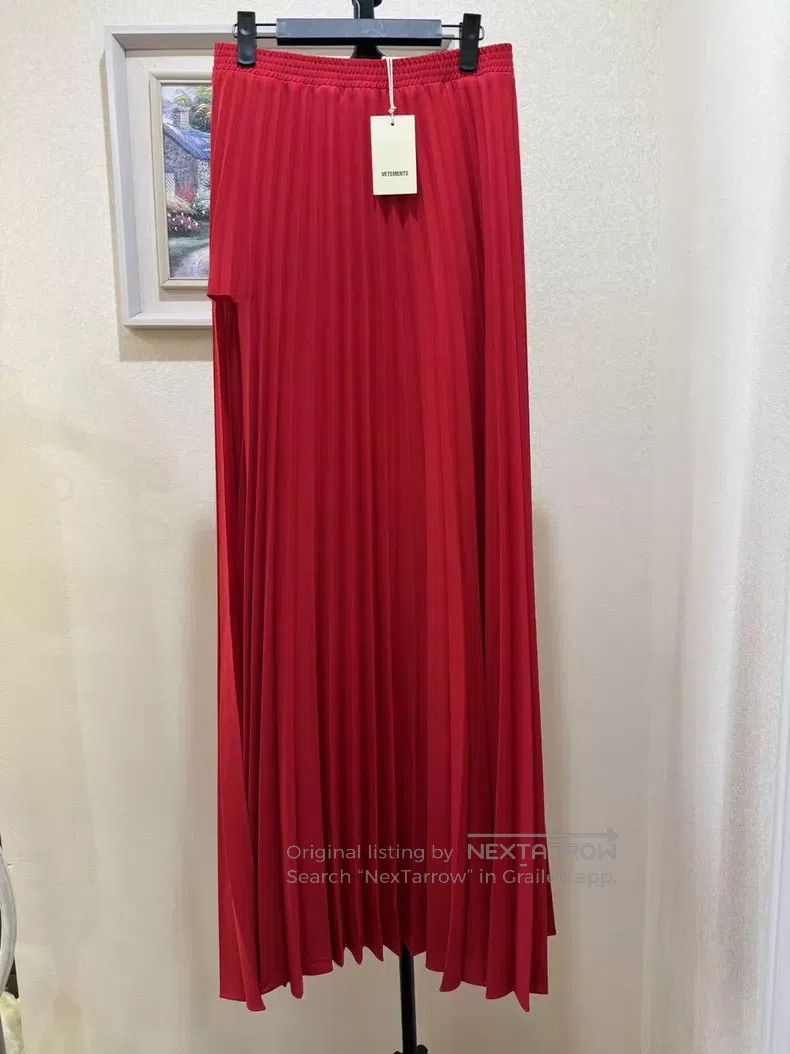 Vetements VETEMENTS size S Pleated Skirt Size 23" - 1 Thumbnail