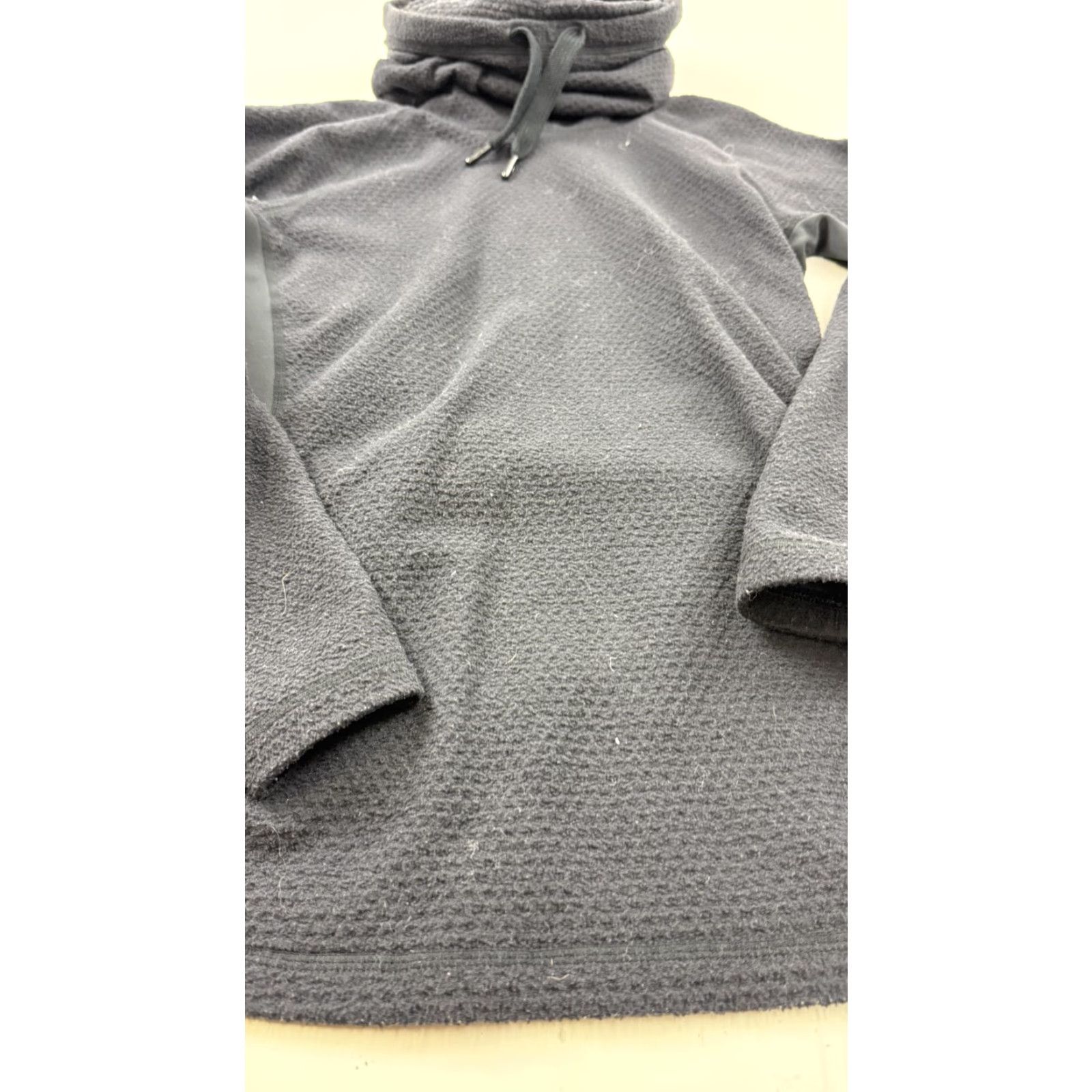 Nike Nike Womens Hoodie Pullover Sweatshirt Black Small Cowl Neck Fleece Polyester 508217-010 Size S / US 4 / IT 40 - 4 Thumbnail