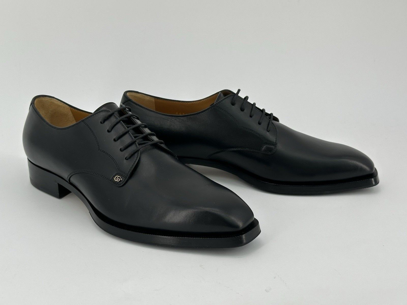 Gucci New Gucci Men's Elegant DoubleG Size-US-10,5/UK-9,5/EU-43,5 Size US 10.5 / EU 43-44 - 1 Thumbnail