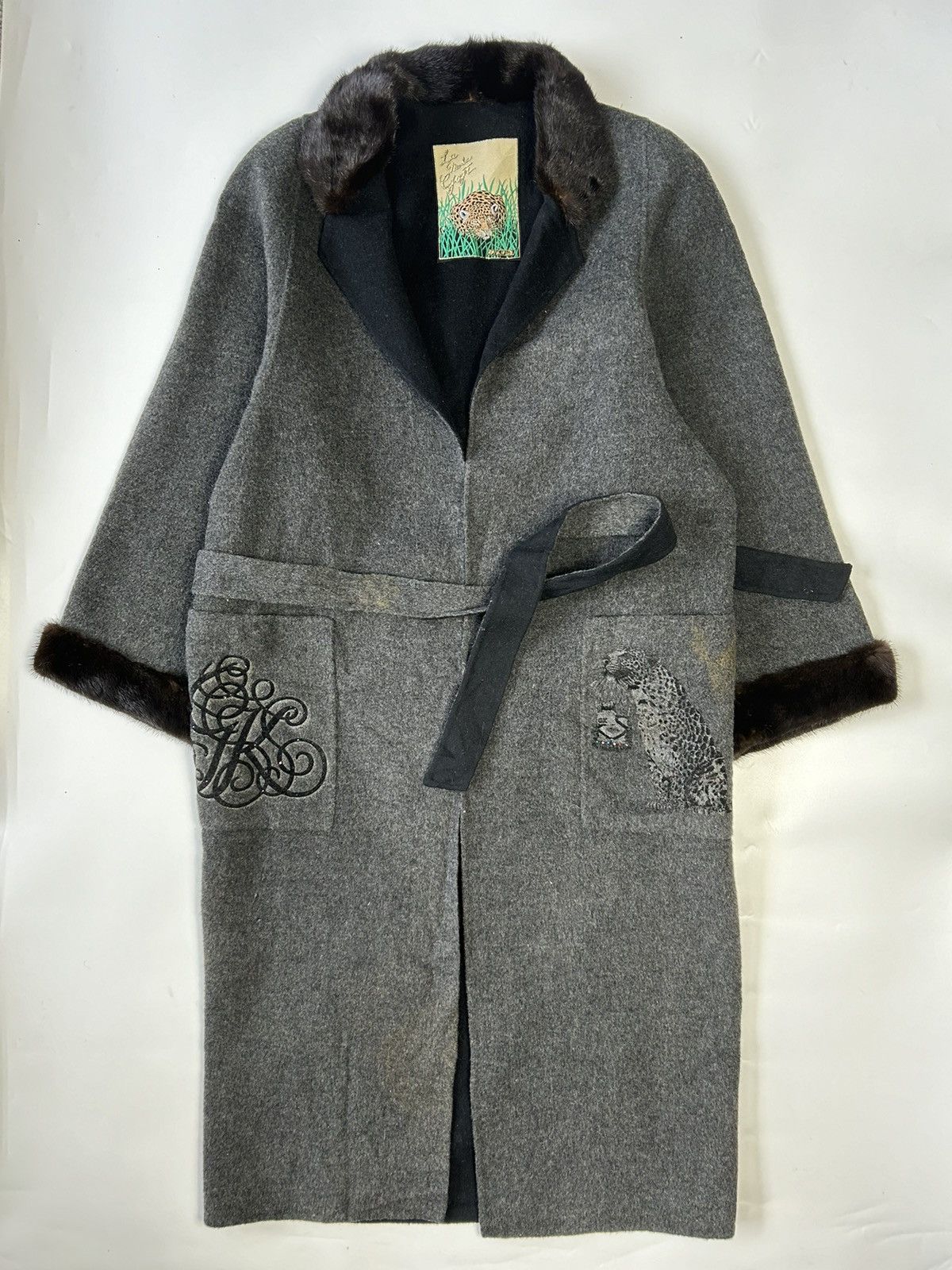 Japanese Brand LA MODA YOJU FAUX FUR LONG COAT Size ONE SIZE - 1 Thumbnail