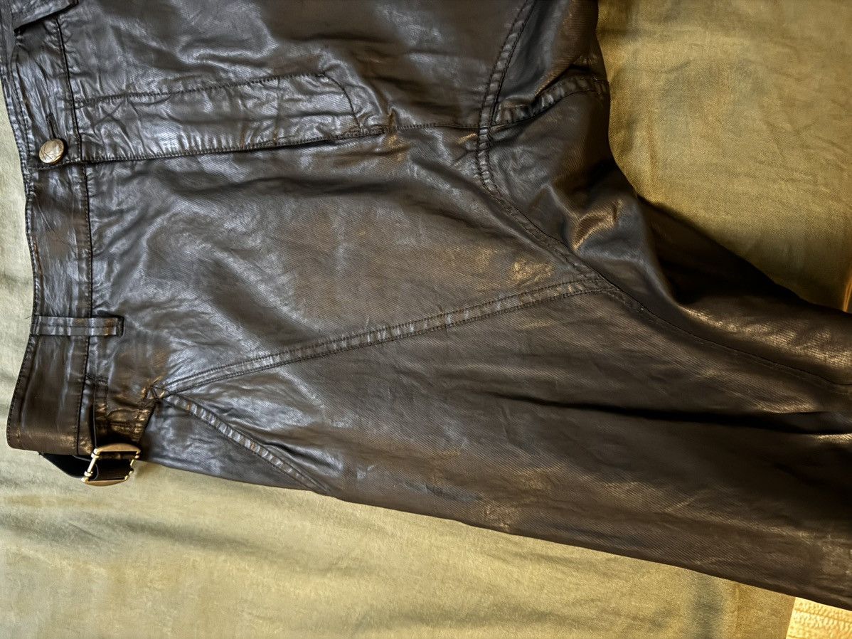 Helmut Lang × Vintage Helmut Lang Vintage wax cotton pants Size US 30 / EU 46 - 10 Thumbnail