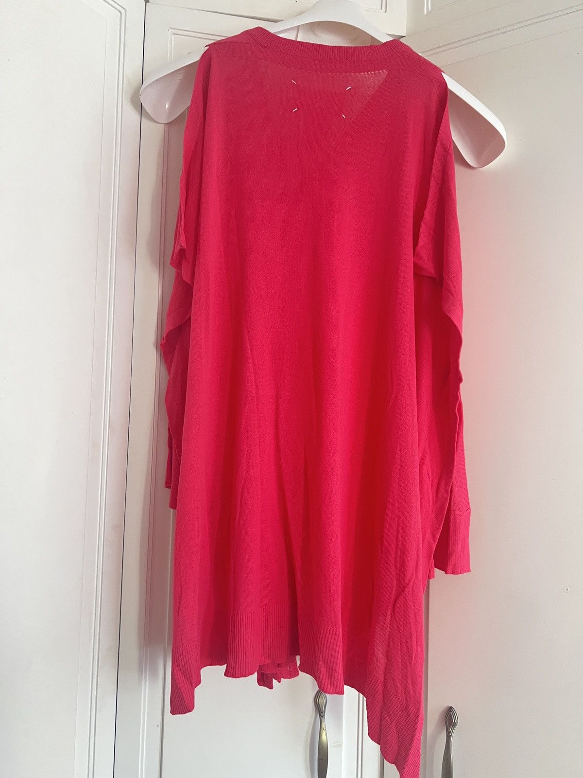 Maison Margiela Maison Margiela four stitches line 1 pink knit cardigan top Size M / US 6-8 / IT 42-44 - 2 Thumbnail