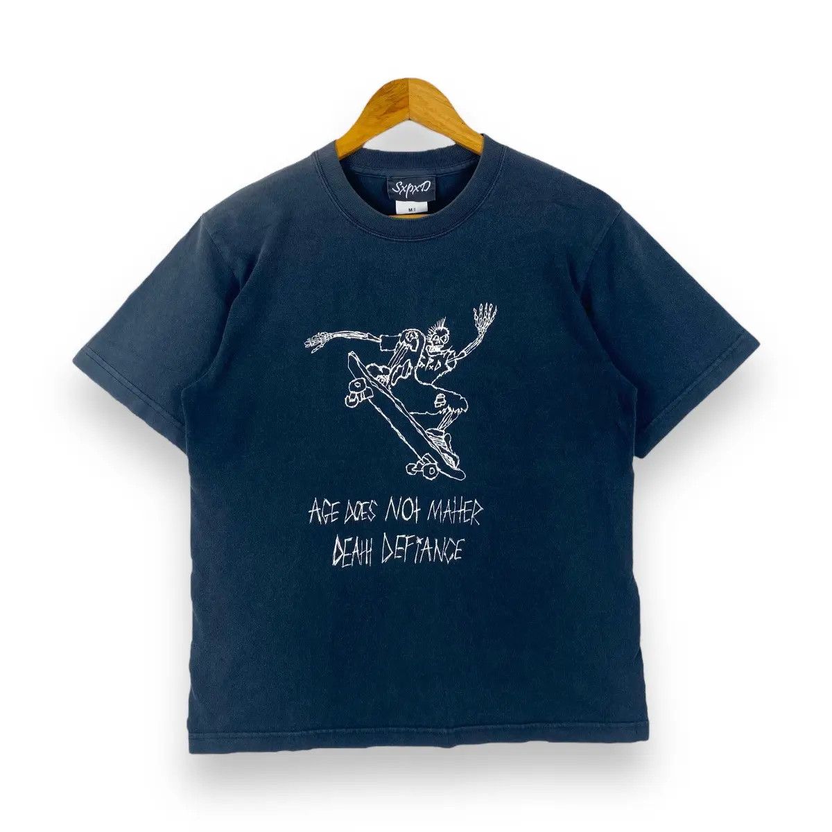 Other SxPxD Age Does Not Matter Death Defiance Skate Faded Tee Size US M / EU 48-50 / 2 - 1 Thumbnail