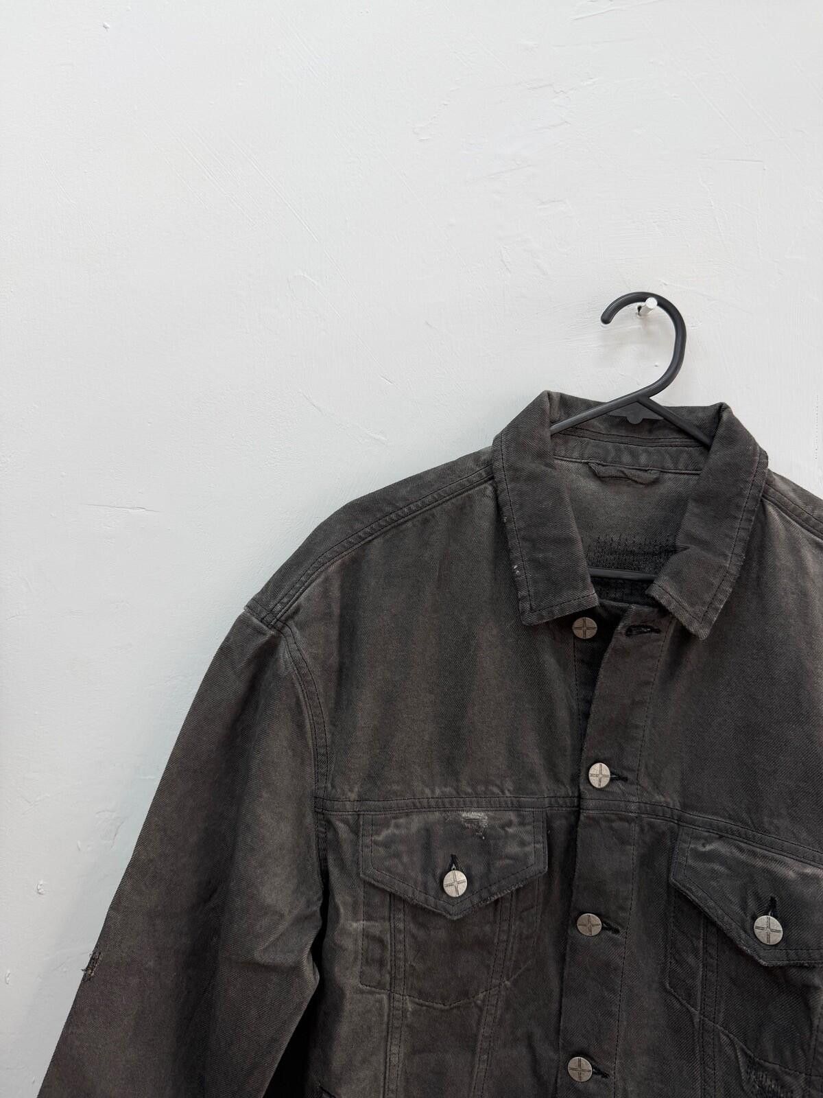 Ksubi new ksubi mens denim jacket OH G oil slick grey medium m Size US M / EU 48-50 / 2 - 2 Thumbnail