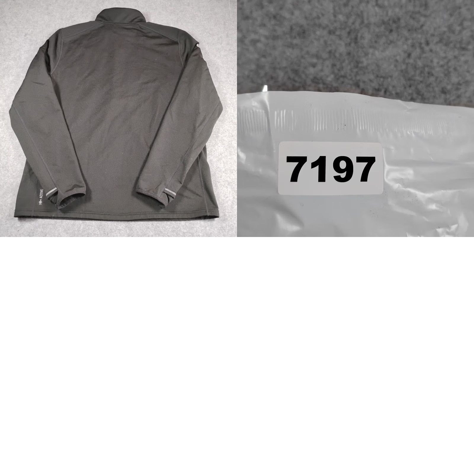 Smartwool SmartWool Basic Jacket Mens L Black Men Active Fleece Wind Pullover Gray Merino Wool Blend Size US L / EU 52-54 / 3 - 9 Thumbnail