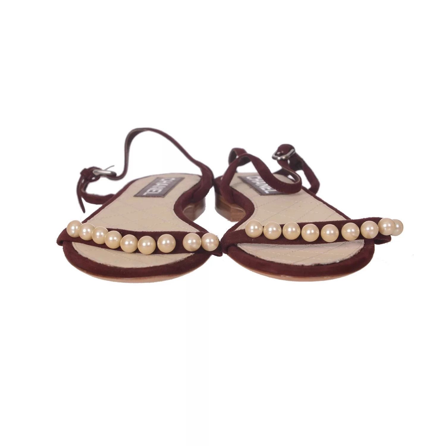 Chanel Chanel Sandal 37.5 Size US 7 / IT 37 - 3 Thumbnail