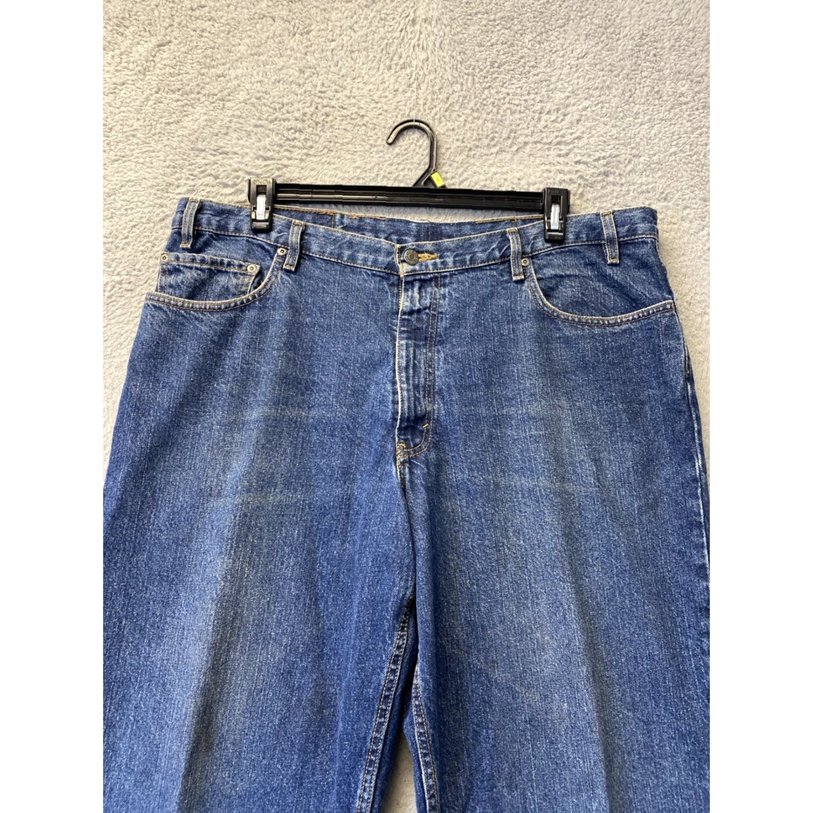 Eddie Bauer VINTAGE Eddie Bauer Jeans Men 40x30 Cotton Straight Relaxed Fit US Classic Denim Mens Size US 40 / EU 56 - 2 Thumbnail