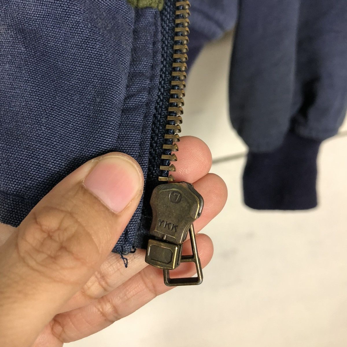 Japanese Brand 🔥VINTAGE BOMBER JACKET KEARNEY HOUSE ISSEY MIYAKE BLANKET Size US L / EU 52-54 / 3 - 17 Thumbnail