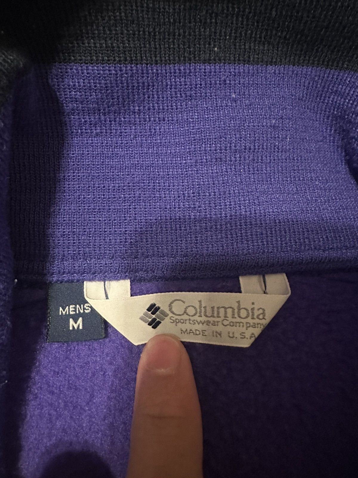 Columbia × Vintage 90s Retro Columbia Zip Up Fleece Size US M / EU 48-50 / 2 - 4 Thumbnail