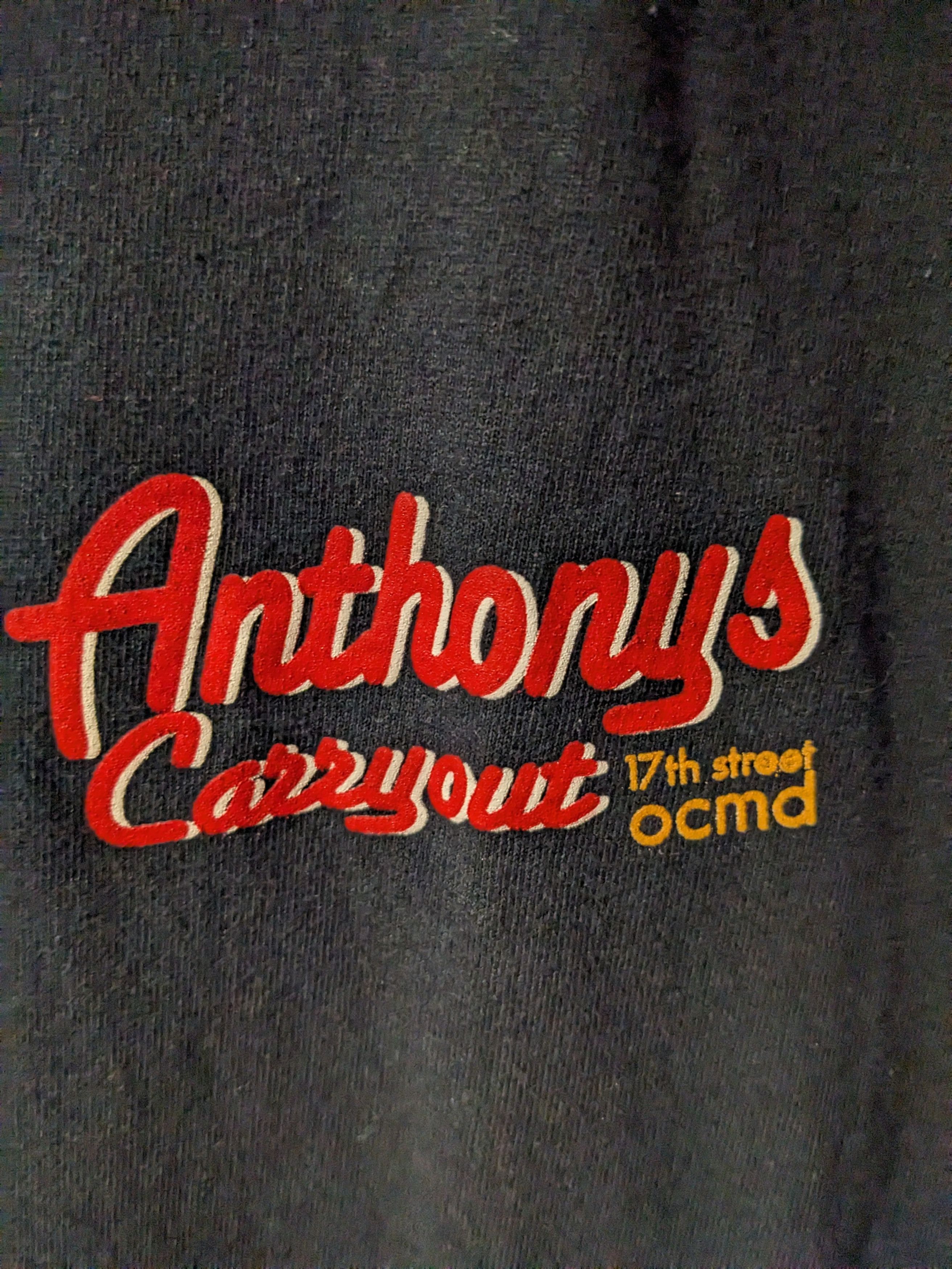 Vintage Vintage Y2K Anthony's Carry Out Big Beef Pin Up Girl T-Shirt Size US XL / EU 56 / 4 - 4 Thumbnail