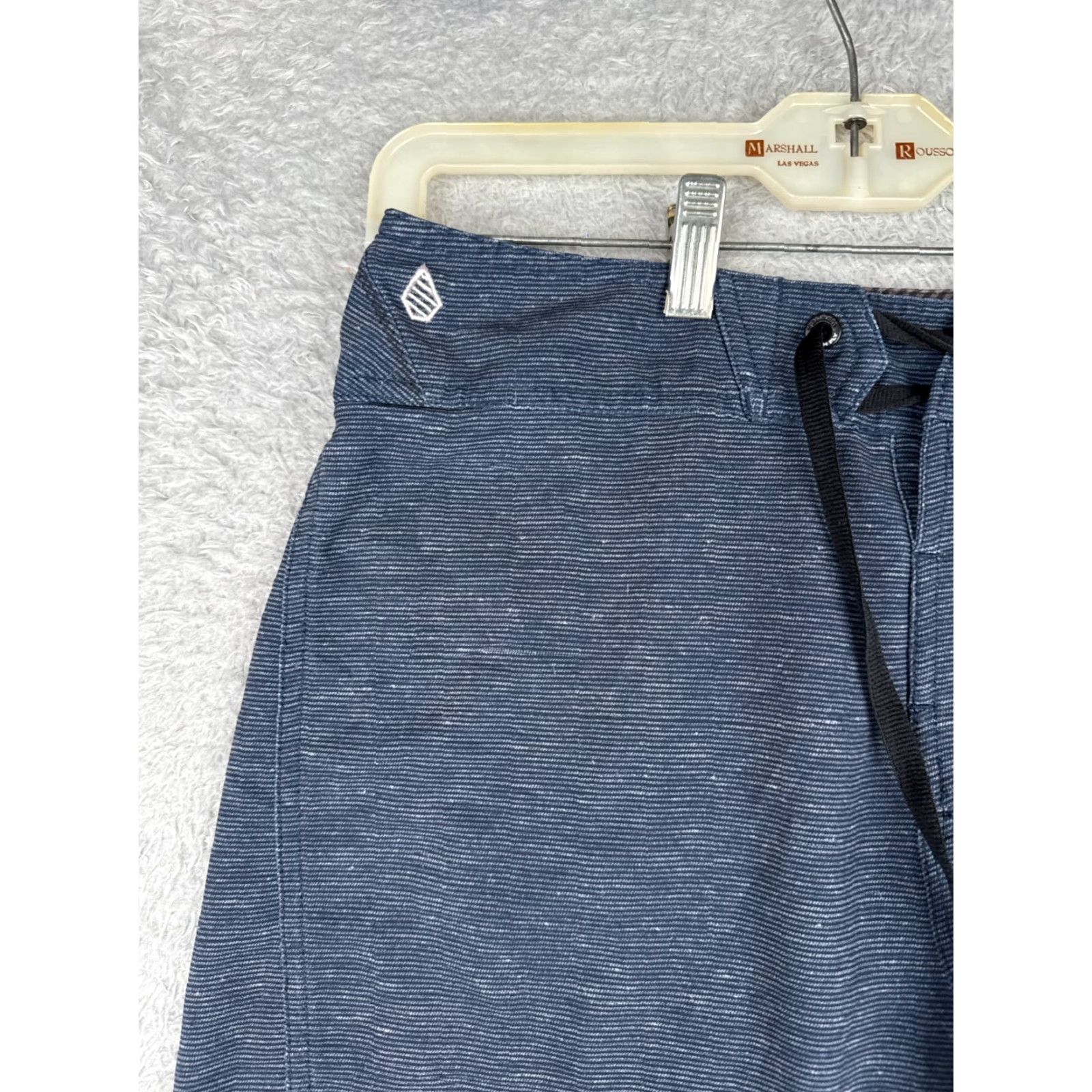 Volcom Volcom Bottom Adult 28 Blue Heather Rear Pocket Swim Trunks Surf Beach Pool 28x10 Size US 28 / EU 44 - 4 Thumbnail