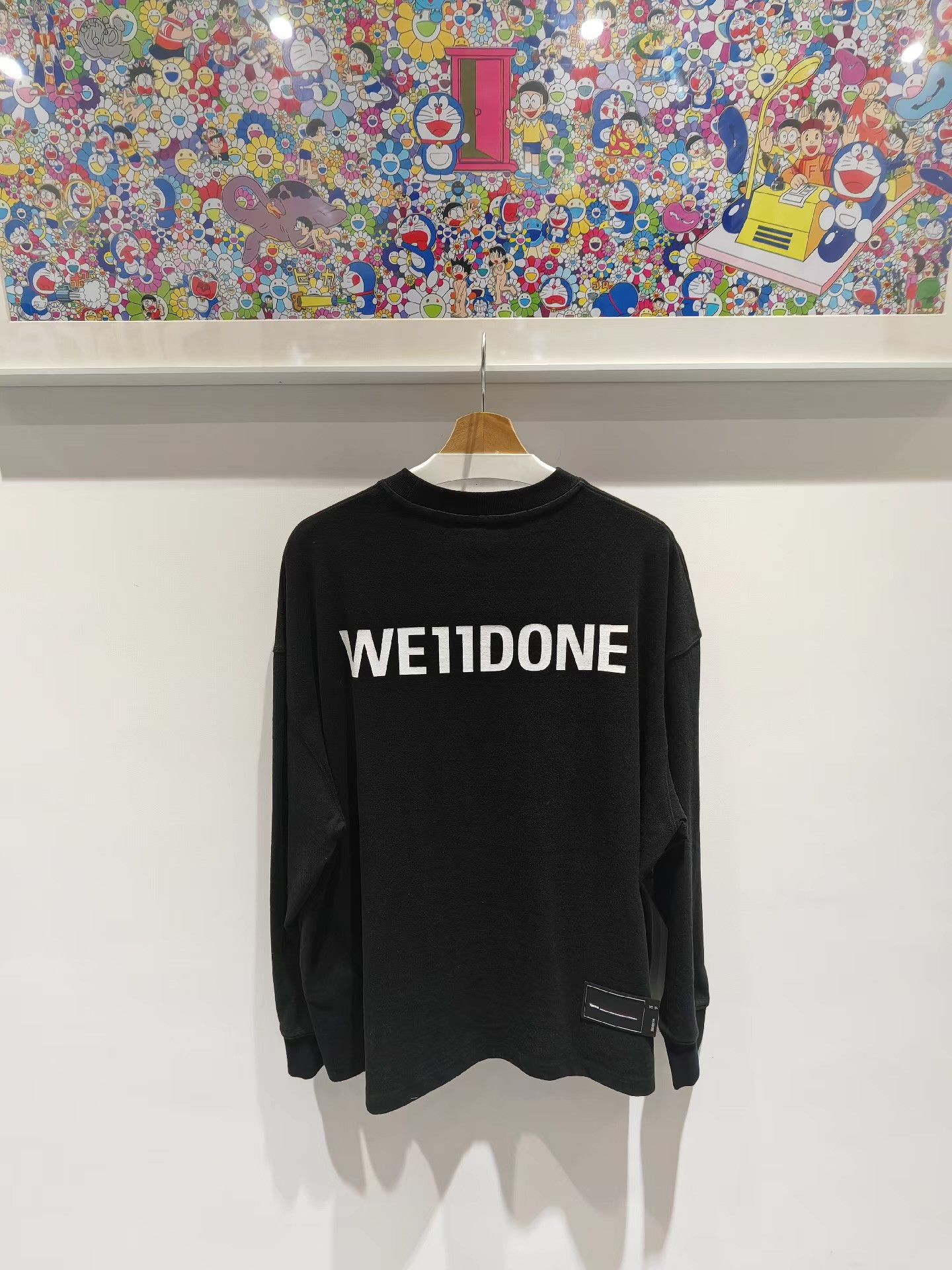 WE11DONE WE11DONE Cartoon Character Print CrewNeck LongSleeveTee Q15 Size US S / EU 44-46 / 1 - 2 Thumbnail