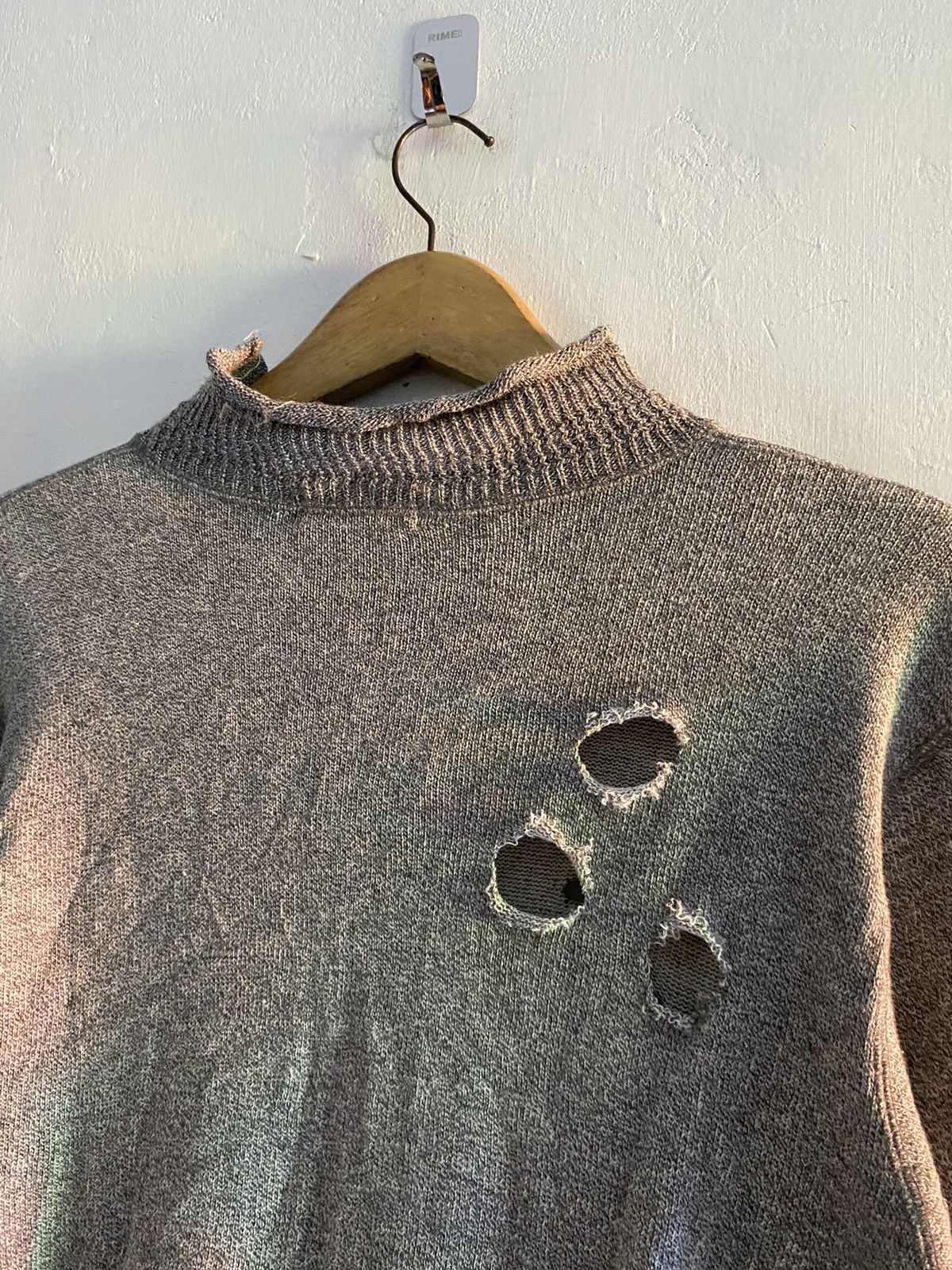 45rpm 45rpm distressed knit sweatshirt Size US M / EU 48-50 / 2 - 5 Thumbnail