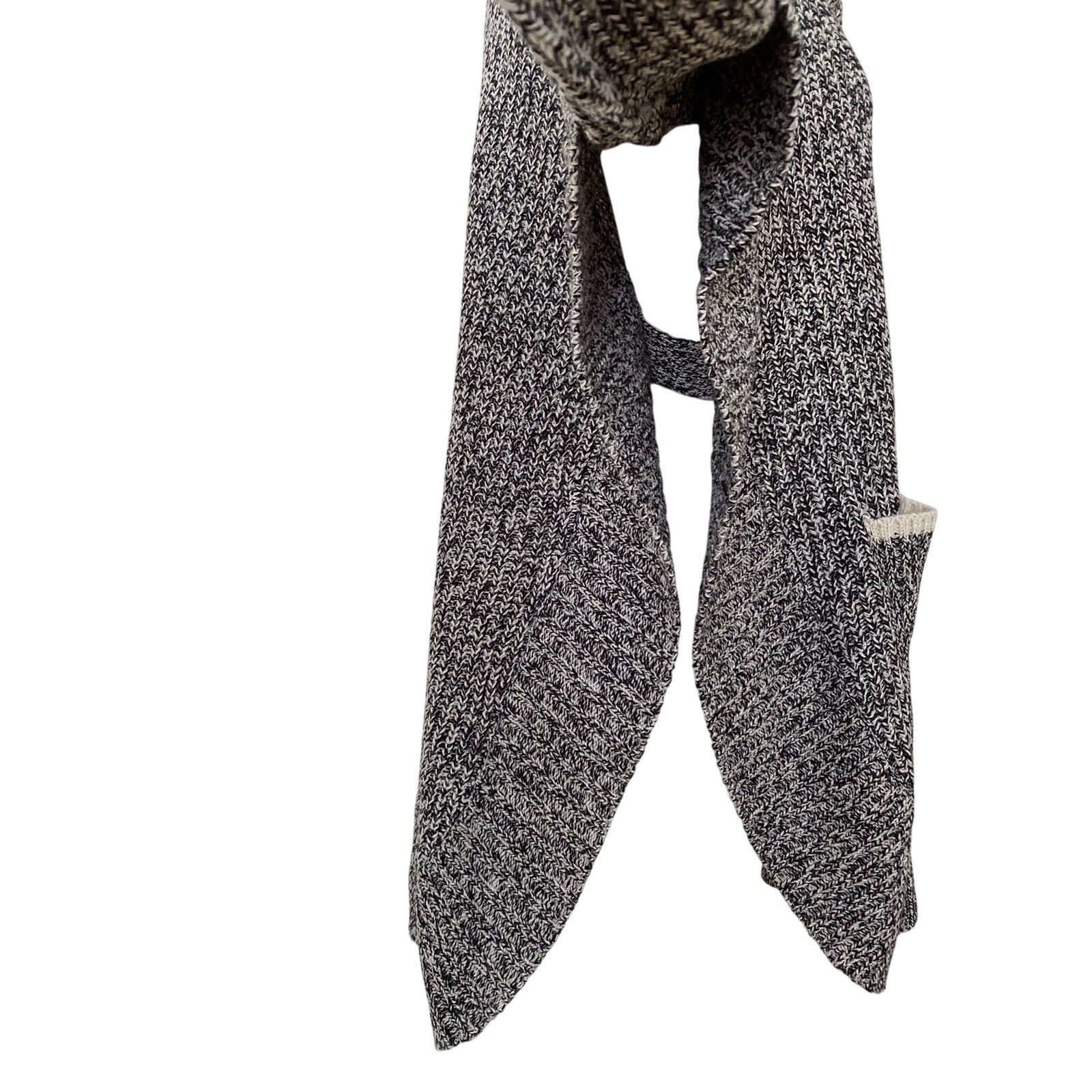 LA panoplie La Classe Couture Cowl Neck Knit Poncho M/L sweater A003062 Size M / US 6-8 / IT 42-44 - 3 Thumbnail