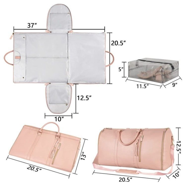 The Unbranded Brand Large Capacity Travel Portable Folding Luggage Bag Outdoor Size ONE SIZE - 4 Thumbnail