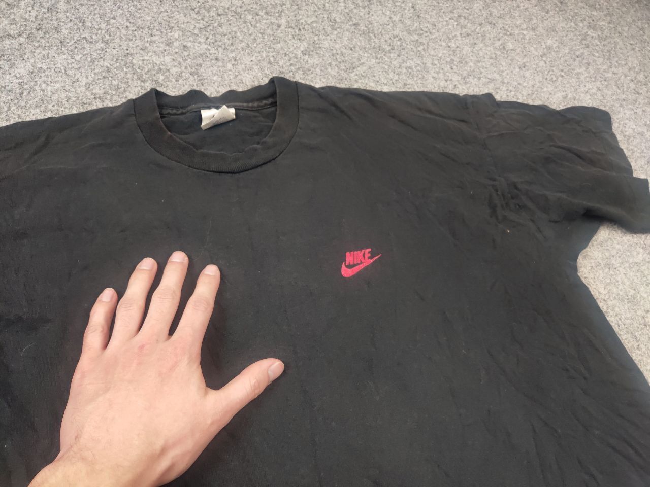 Nike Vintage 90s Nike Just Do It Spell Out Graphic T-Shirt Faded Size US XL / EU 56 / 4 - 16 Thumbnail