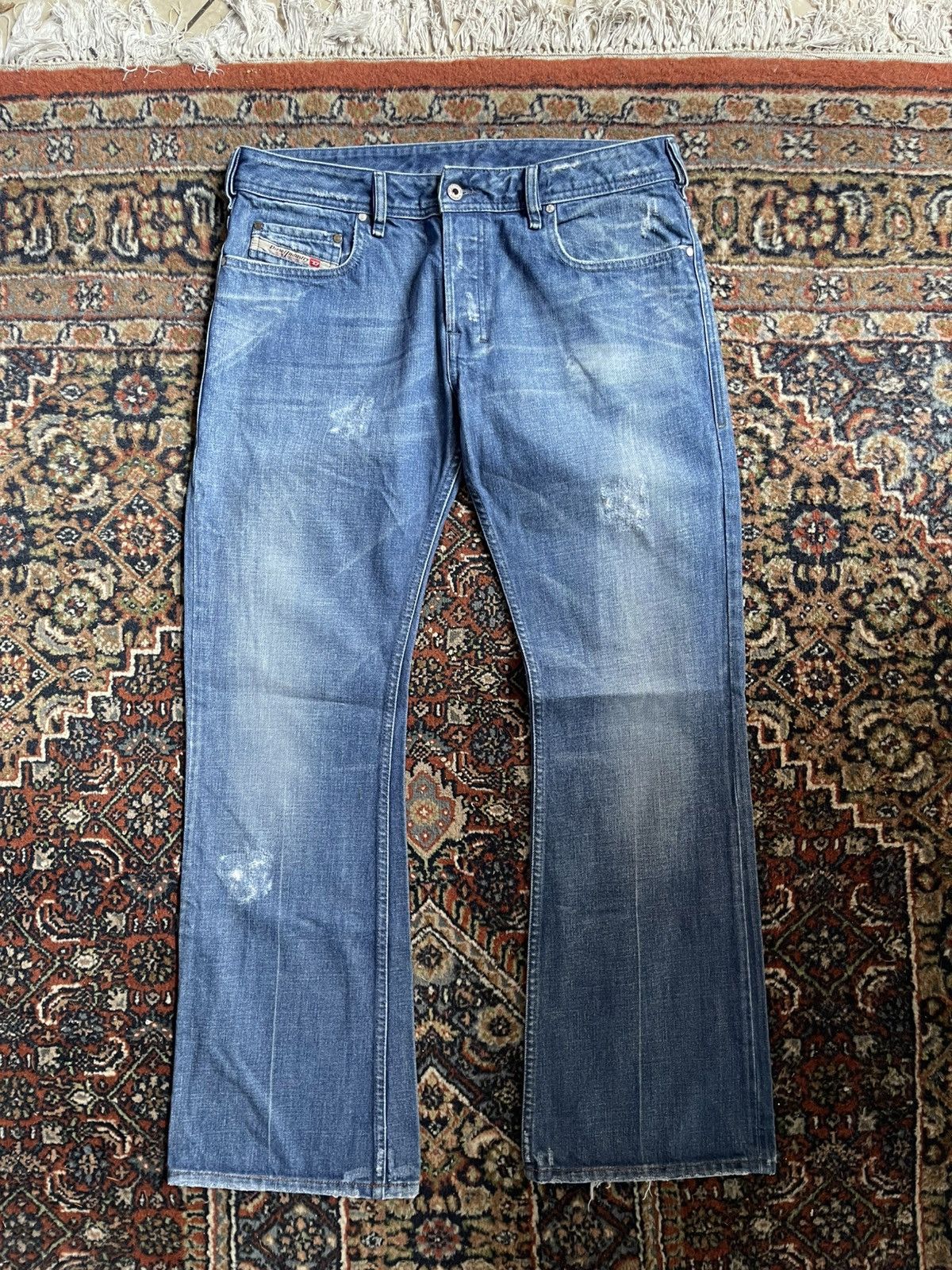 Diesel Vintage Diesel Bootcut Jeans y2k Size US 34 / EU 50 - 1 Thumbnail