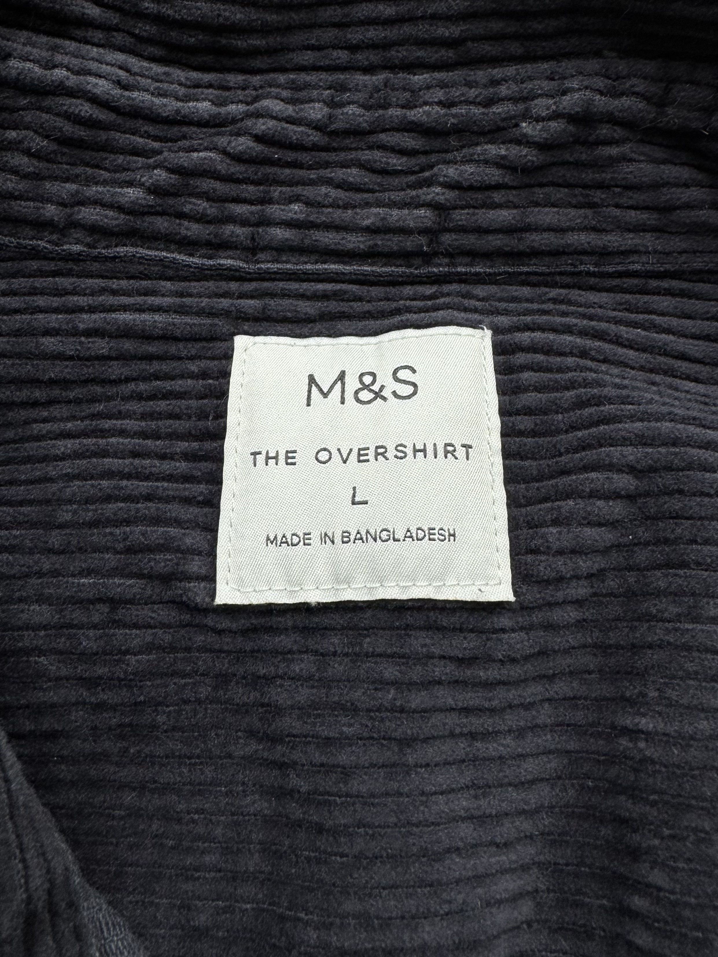 Japanese Brand Flannel Heavy Corduroy Overshirt (D10) Size US L / EU 52-54 / 3 - 4 Thumbnail