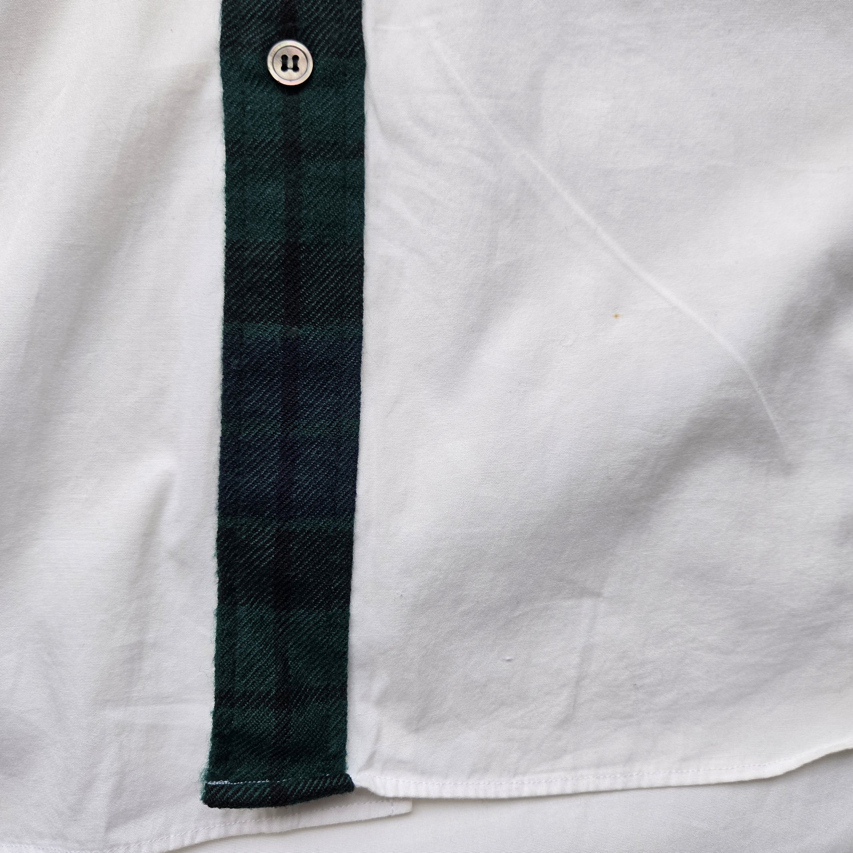 Comme des Garcons Homme Plus Vintage COMME des GARCONS HOMME PLUS Plaids Switching Shirt Size US S / EU 44-46 / 1 - 7 Thumbnail