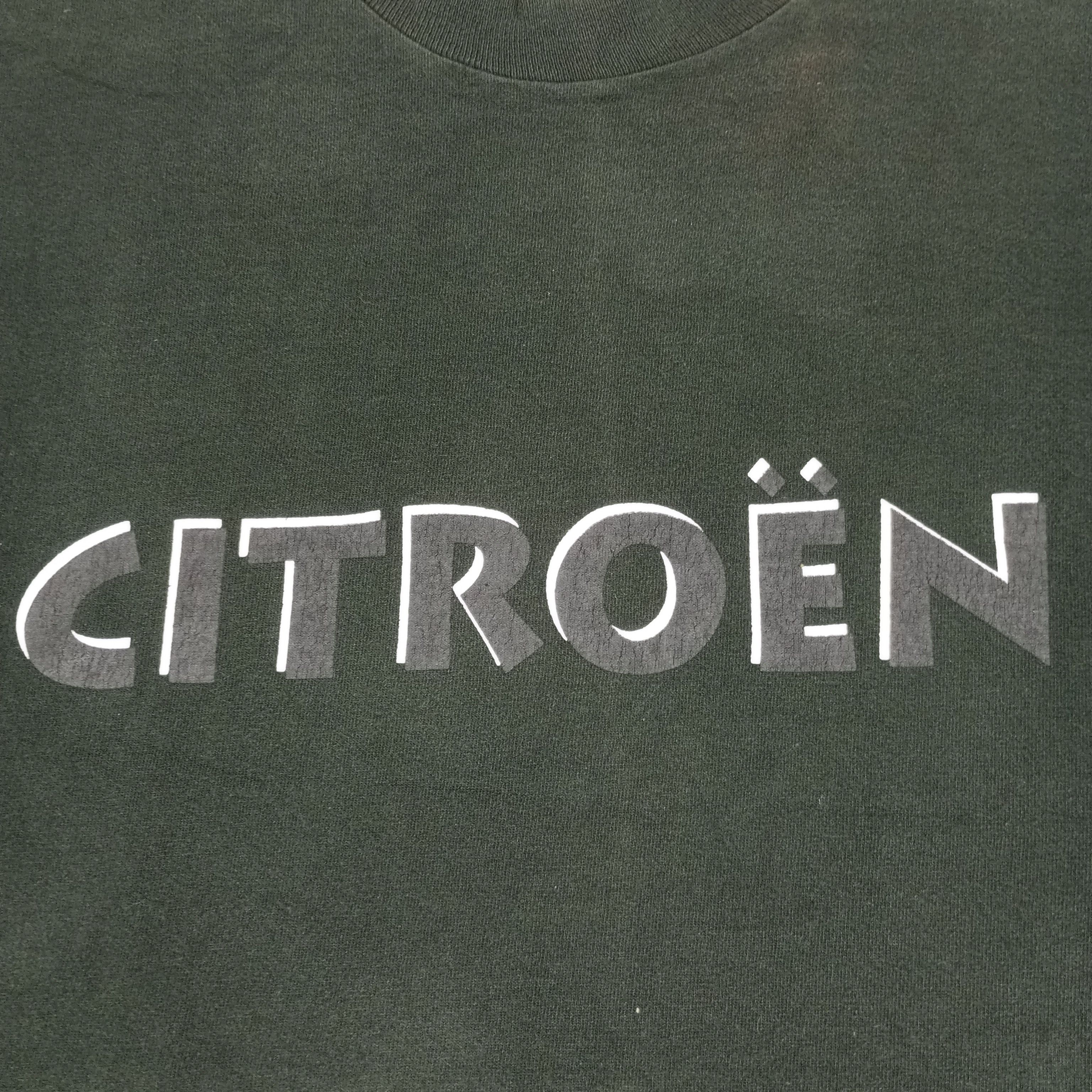 Vintage Citroen France Automobile Brand Center Design Vintage Tshirt Size US L / EU 52-54 / 3 - 2 Thumbnail