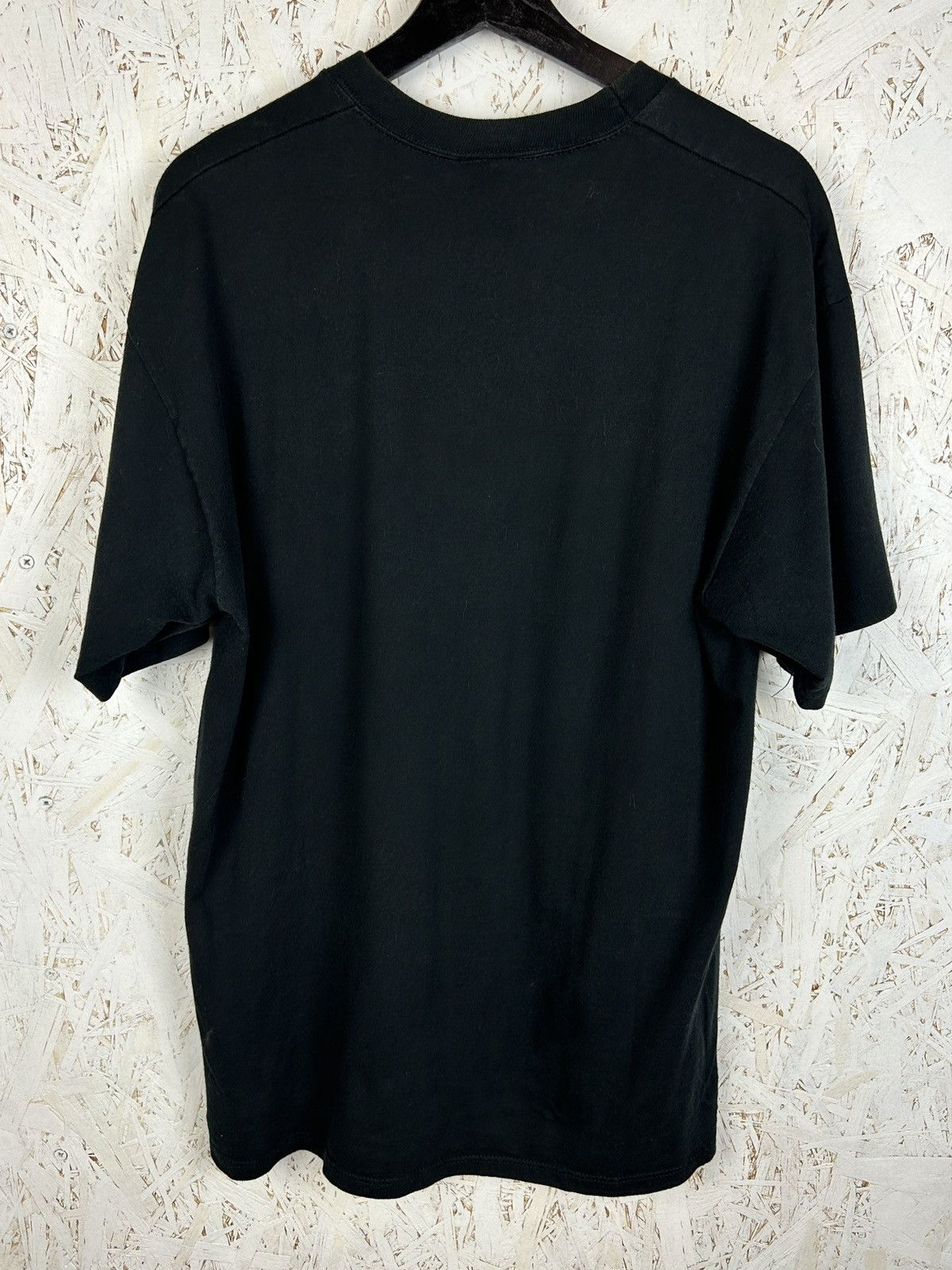 Vintage 90s Vintage Holyfield vs Tyson 1991 Boxing T-Shirt Black XL Size US XL / EU 56 / 4 - 6 Thumbnail