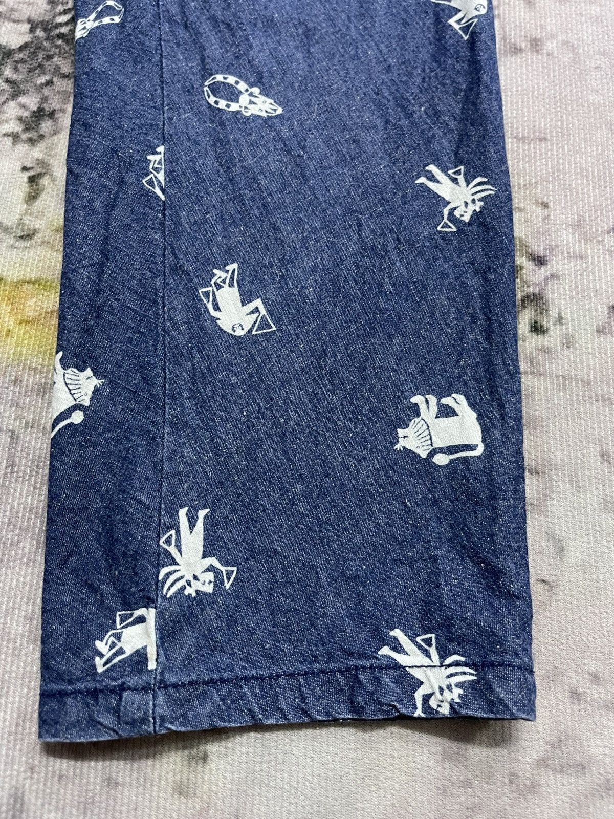 Issey Miyake × Japanese Brand × Ne-Net Ne-net By Issey Miyake Jeans Printed Size US 30 / EU 46 - 6 Thumbnail