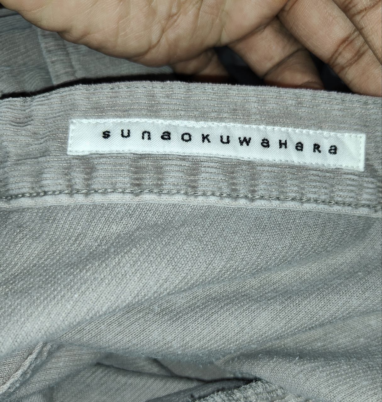 Issey Miyake Sunao Kawahara Reconstructed Corduroy Pant Size US 30 / EU 46 - 8 Thumbnail
