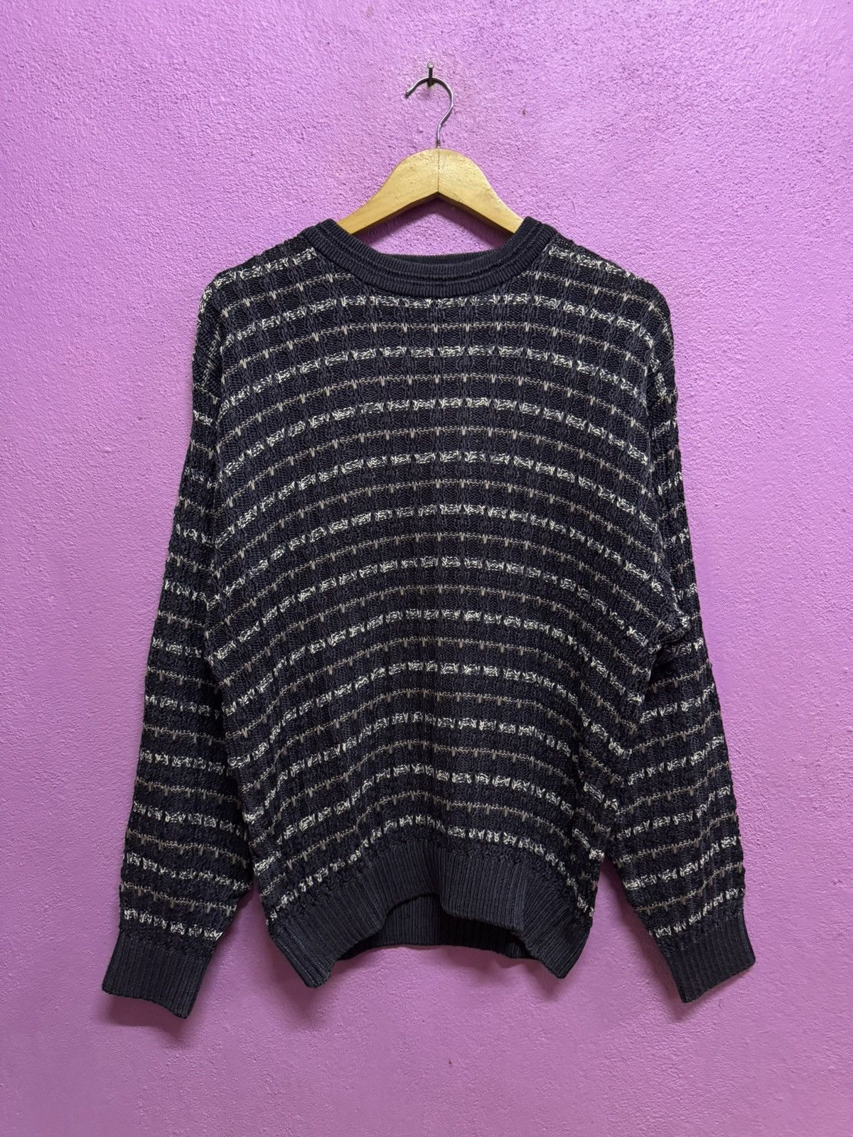 Nazareno Gabrielli Vintage 90's Nazareno Gabrielli Knitwear Size US L / EU 52-54 / 3 - 1 Thumbnail