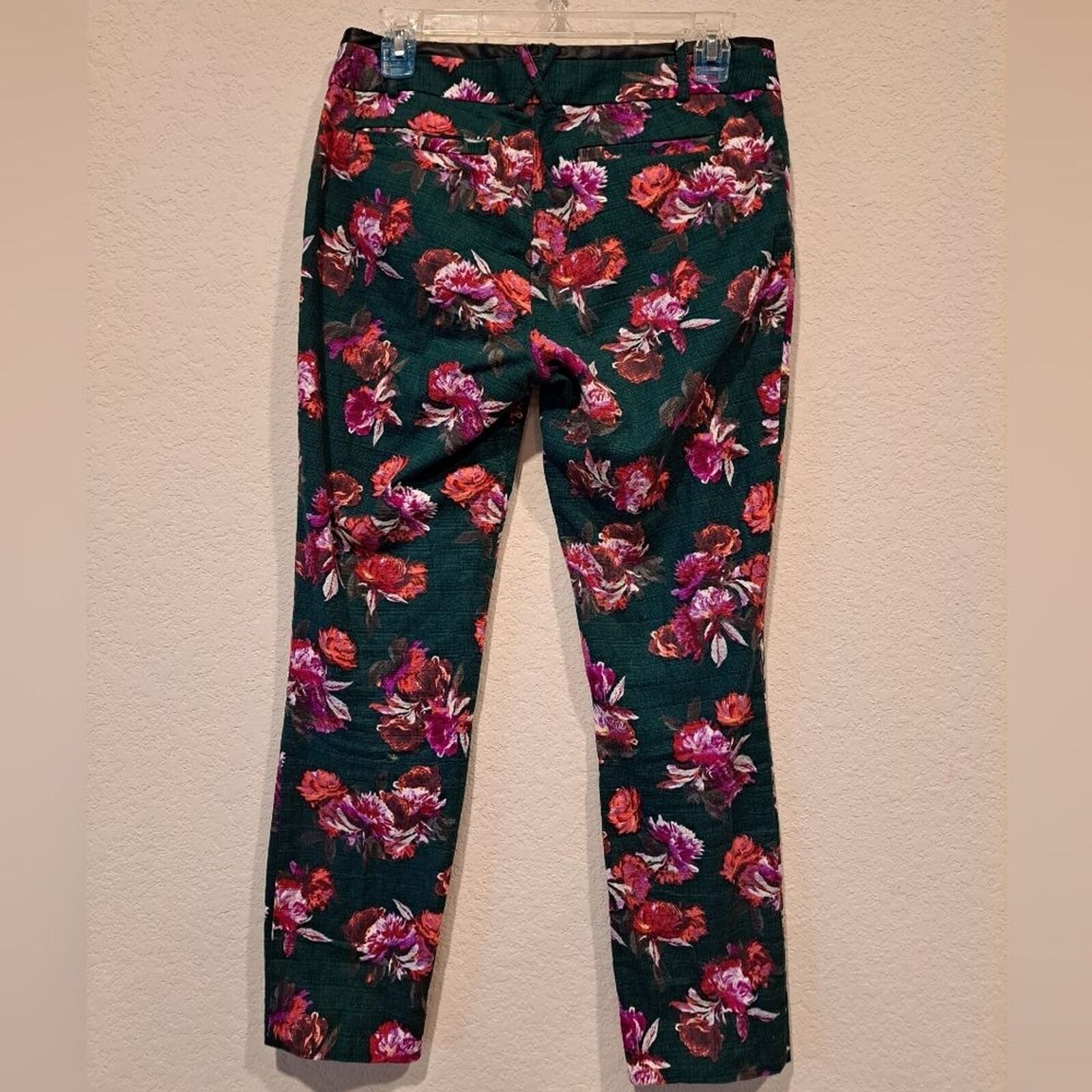 Anthropologie Anthropologie Cartonnier floral Charlie ankle trousers, sz 4 Size 27" / US 4 / IT 40 - 3 Thumbnail