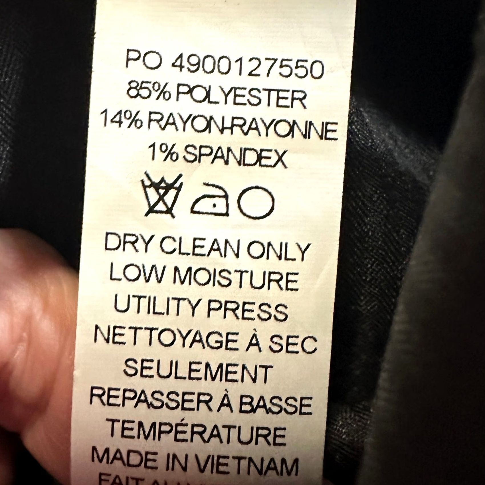 Vintage Shaquille O'neal Dress Pants Mens XL Gray Plaid Flat Front Stretch Big Tall 50in Waist 31in Inseam Size US 36 / EU 52 - 5 Thumbnail