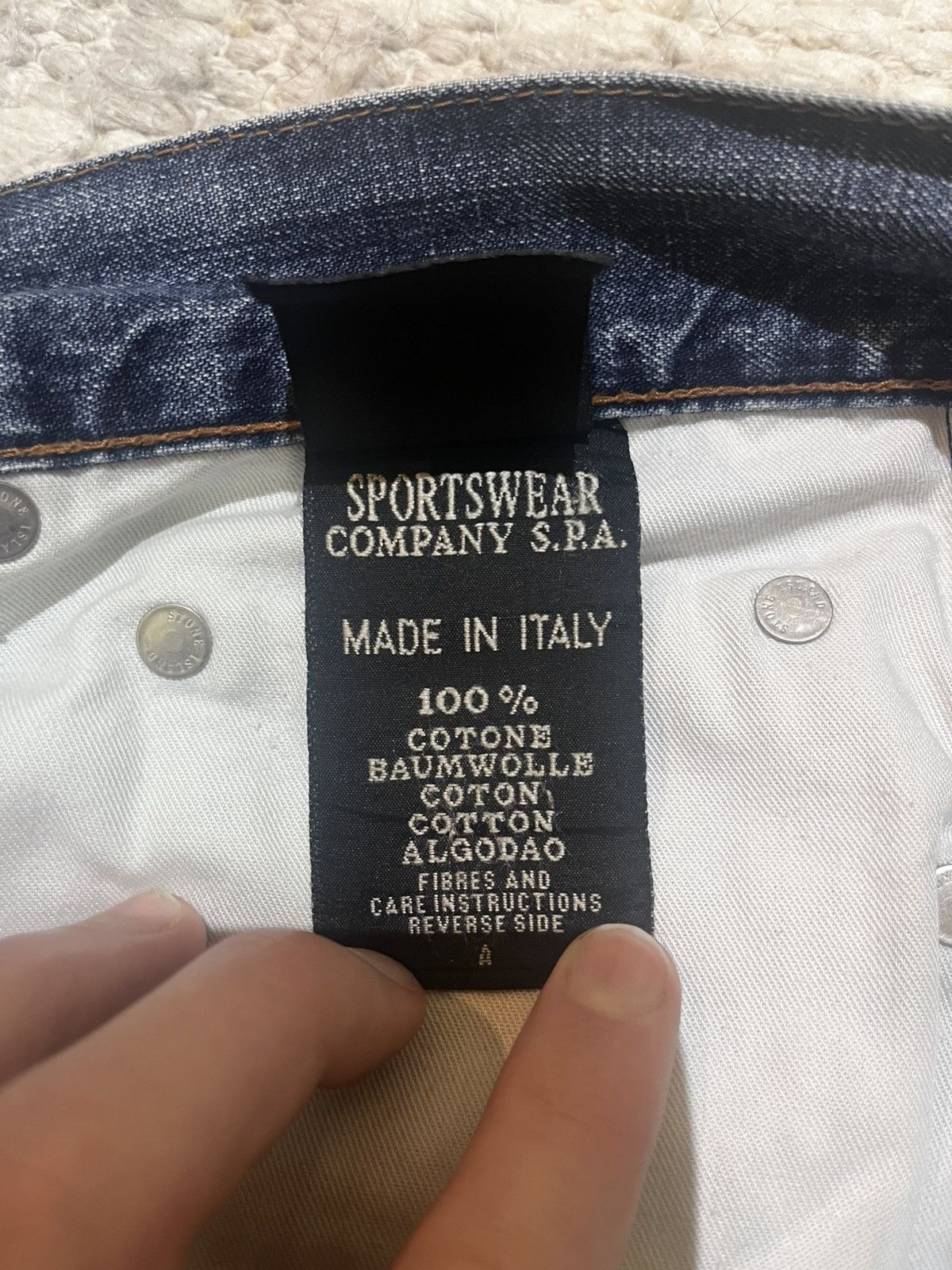 Stone Island Vintage Stone Island jeans Size US 34 / EU 50 - 8 Thumbnail