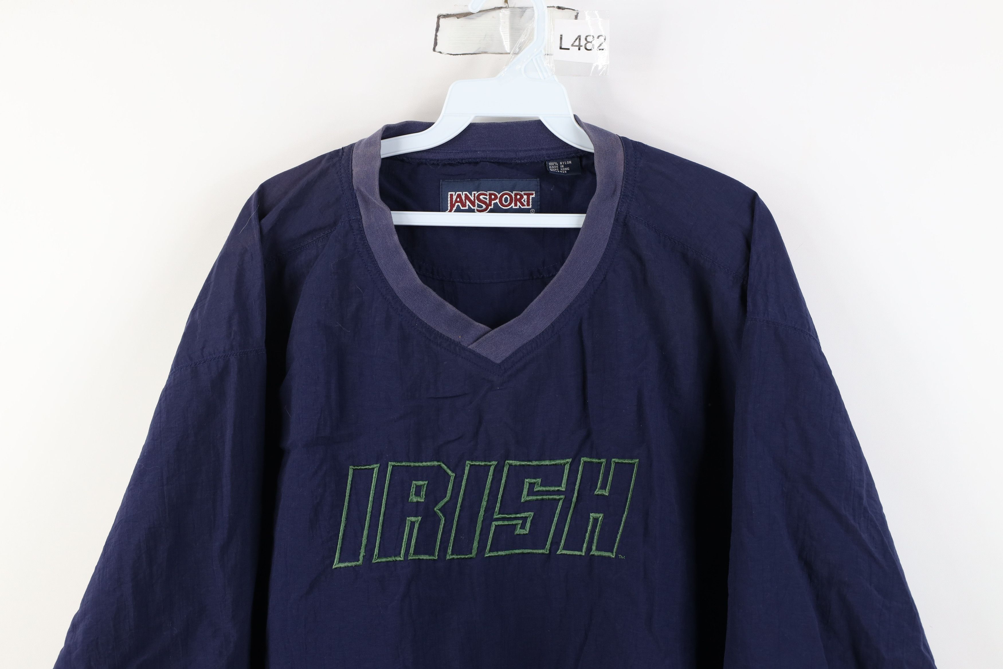 Vintage Vintage 90s Dame University Pullover Windbreaker Jacket Size US XL / EU 56 / 4 - 2 Thumbnail