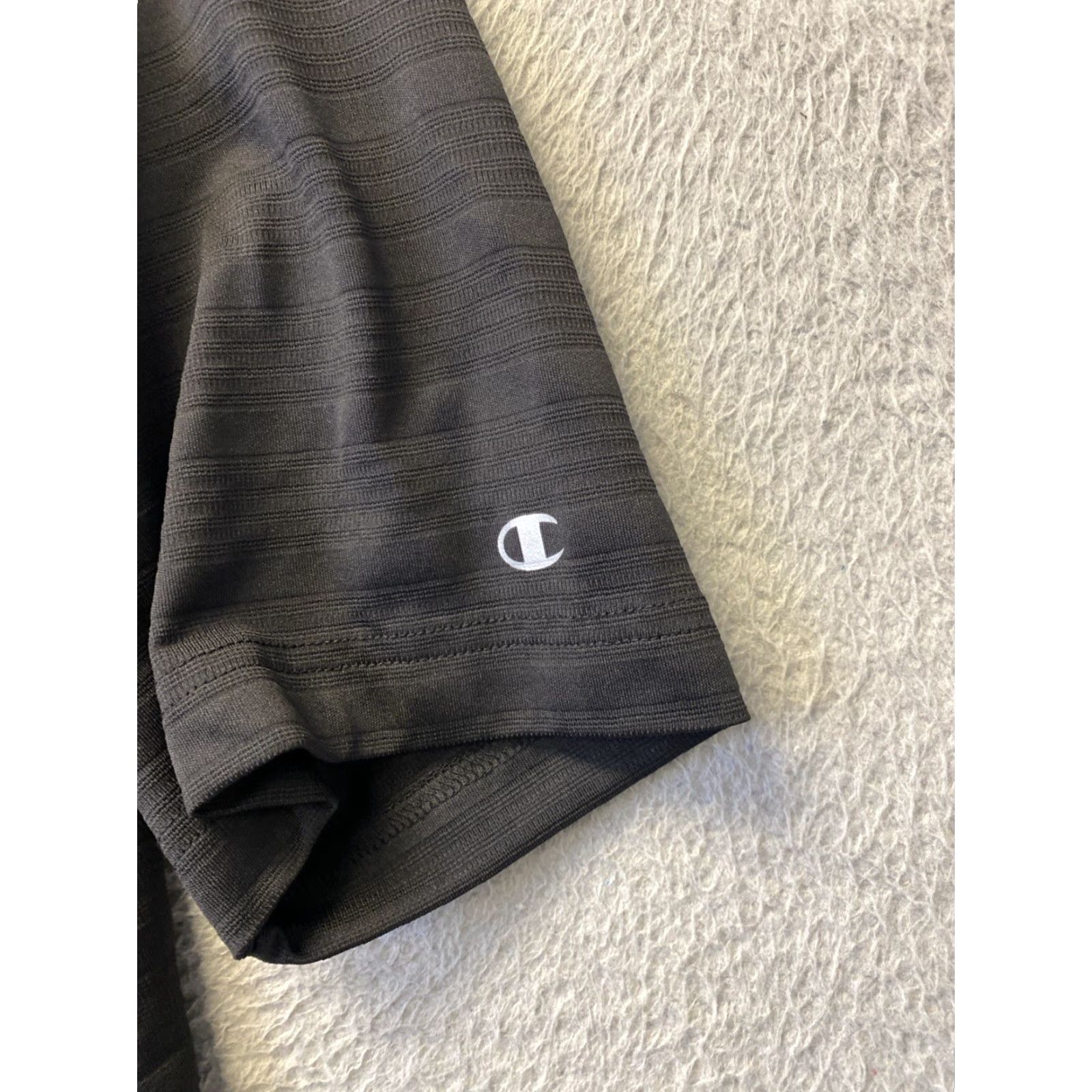 Champion Champion Black Golf Polo Shirt Size L Short Sleeve Colorado Buffaloes /124-5 Size US L / EU 52-54 / 3 - 3 Thumbnail