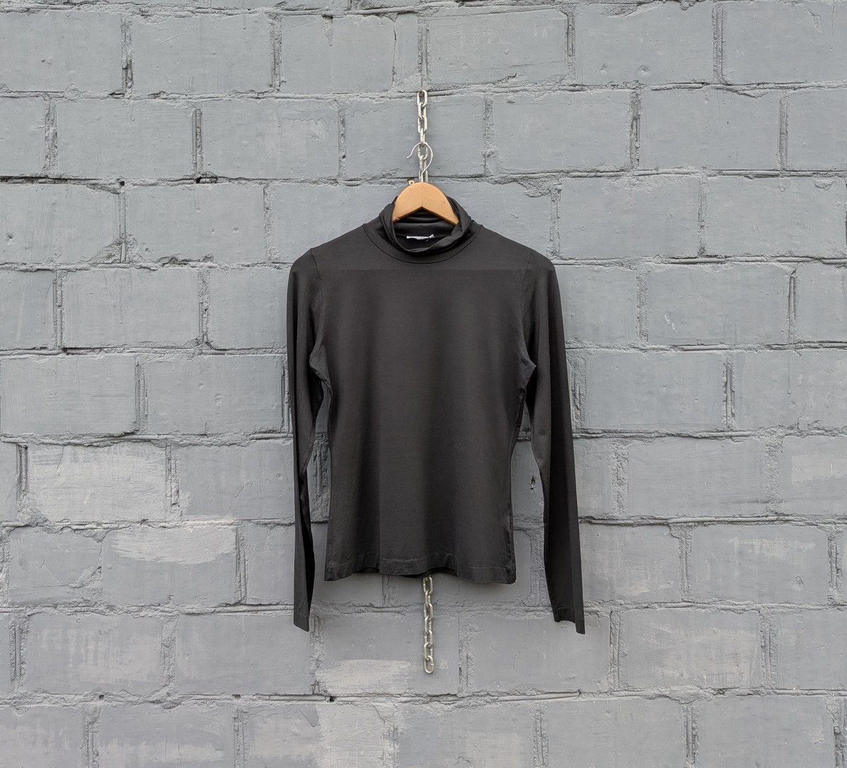 Jil Sander Jil Sander Turtleneck Long Sleeve High Neck Size L / US 10 / IT 46 - 1 Thumbnail