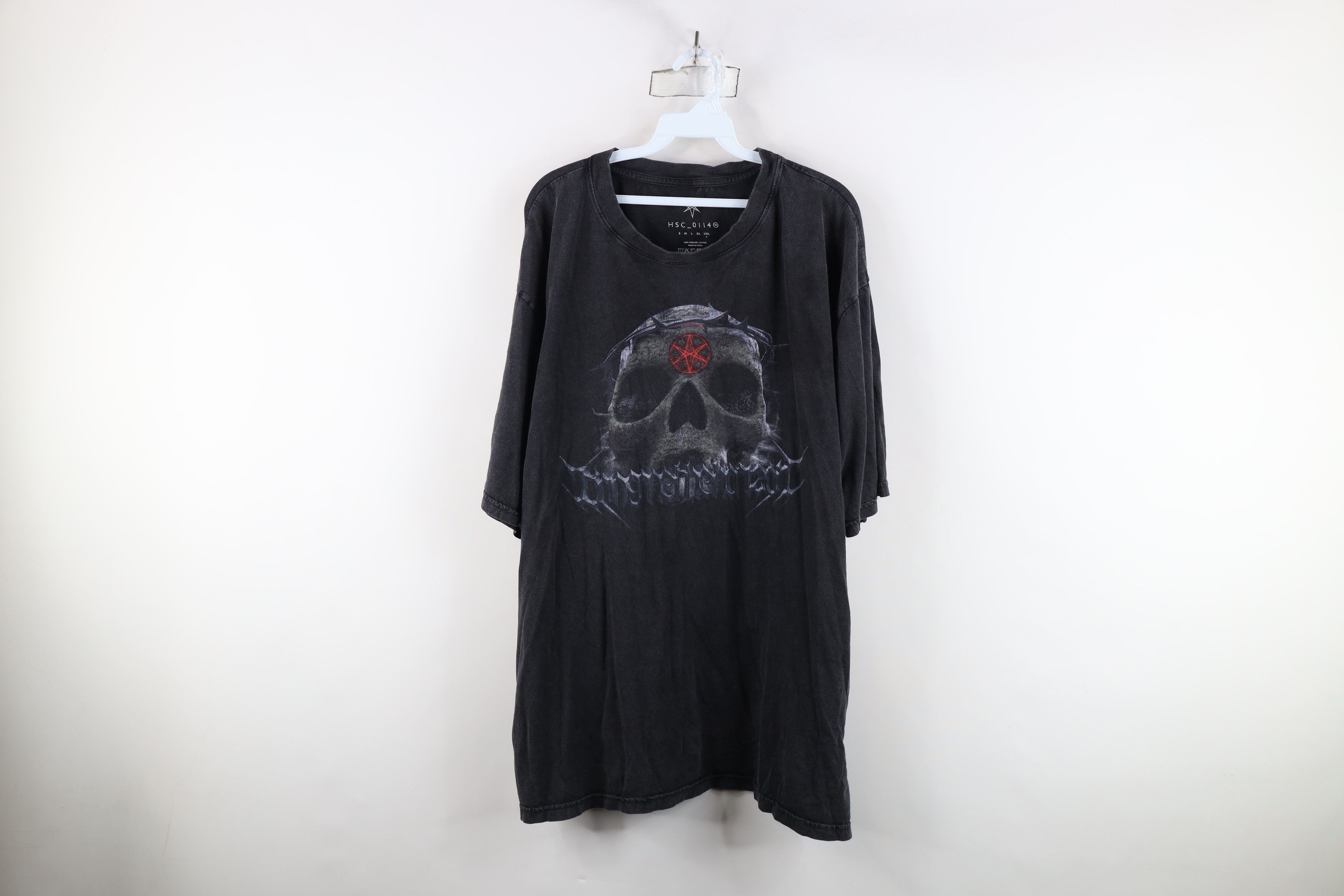 Vintage Vintage Skull Thorn Crown Bring Me the Horizon Band T-Shirt Size US XXL / EU 58 / 5 - 1 Thumbnail