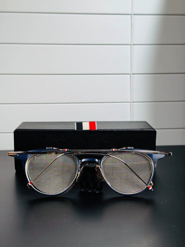 Thom Browne Thom Browne Flip-flop glasses Size ONE SIZE - 2 Thumbnail