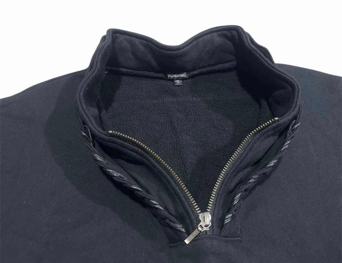 If Six Was Nine × Japanese Brand × KMRii 🔥Sixk Japanese Y2K Laces Up Double Layer Half Zip Shirt Size US XL / EU 56 / 4 - 6 Thumbnail