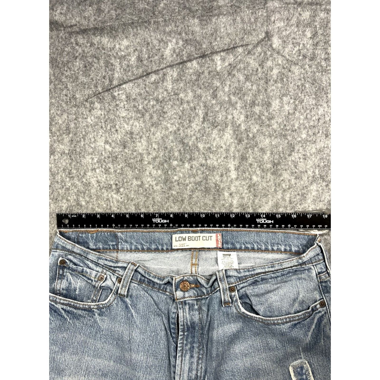 Levi's VTG Levi's 527 Jeans Men's Regular Bootcut Denim Blue 32x26 36x32 Inseam 26 Zipper Button 5-Pocket Patched Crop Logo Size US 5 / EU 37 - 3 Thumbnail