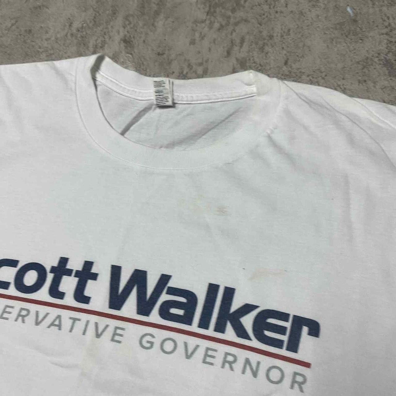 Other White cotton Scott Walker 2016 campaign t-shirt Size US L / EU 52-54 / 3 - 2 Thumbnail
