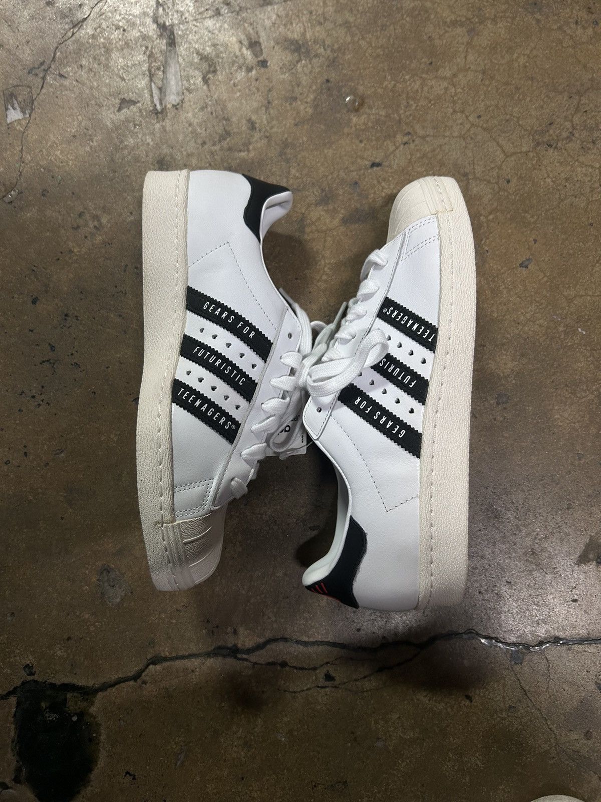 Adidas × Human Made Human made Adidas superstar80s Size US 8 / EU 41 - 2 Thumbnail
