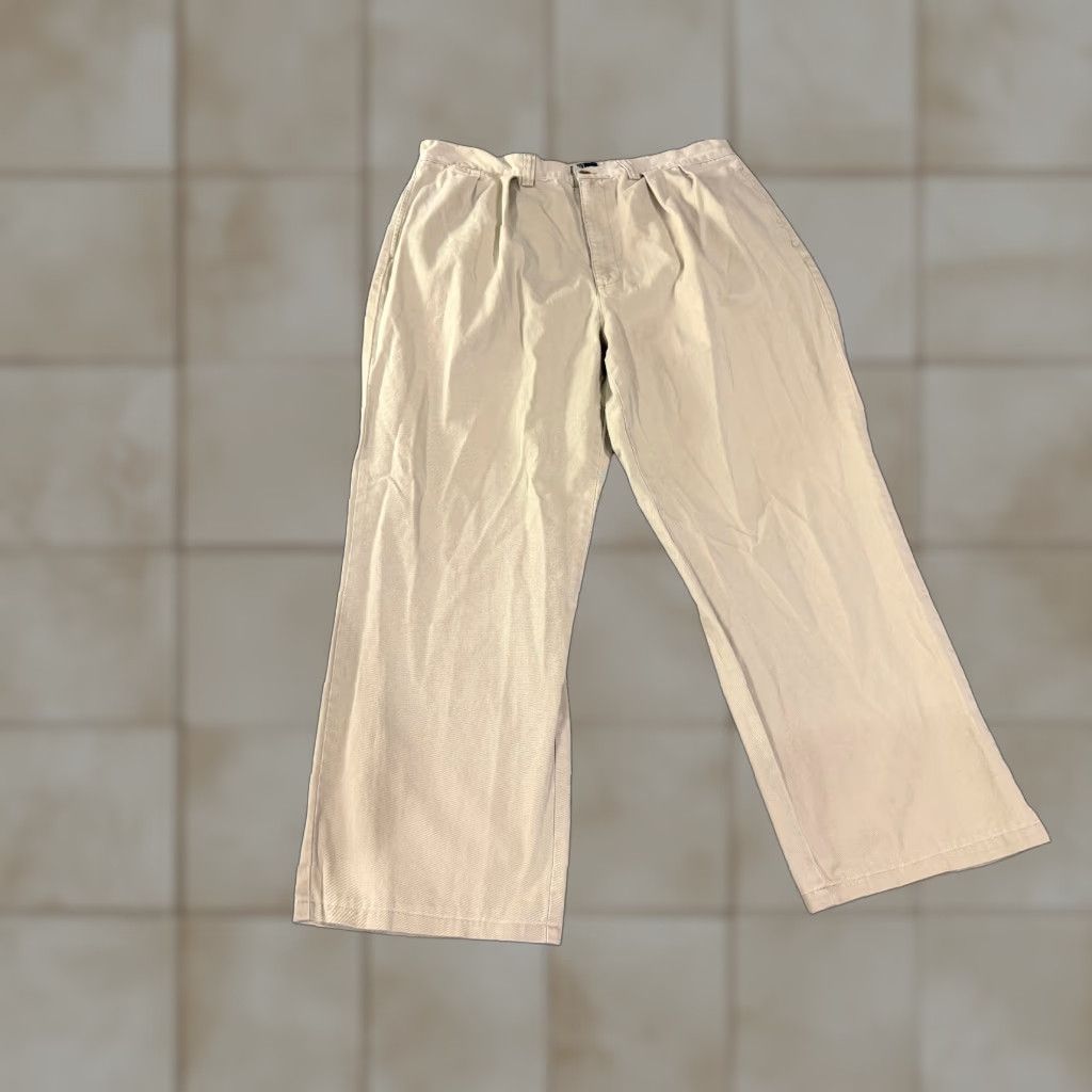Polo Ralph Lauren VINTAGE Polo Ralph Lauren Pants Mens 38x30 Khaki Chino Straight Leg Casual Classic Size US M / EU 48-50 / 2 - 1 Thumbnail