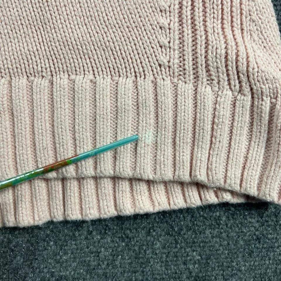 J.Crew × Vintage Vintage J Crew Sweater Womens Small Pink Chunk Knit Always Size S / US 4 / IT 40 - 5 Thumbnail