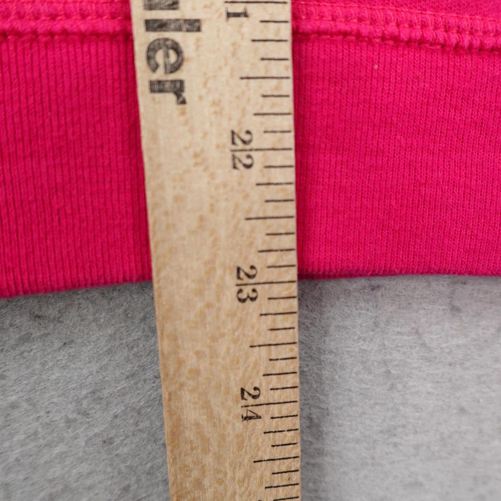 Abercrombie & Fitch VINTAGE Abercrombie & Fitch Hoodie Womens L Pink Full Zip A&F NY Sweatshirt Y2K Womens Size L / US 10 / IT 46 - 7 Thumbnail