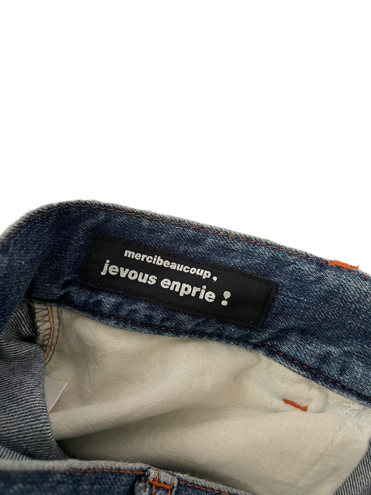 If Six Was Nine × Japanese Brand × Vintage Issey Miyake Merci beaucoup Jeans Size US 29 - 7 Thumbnail
