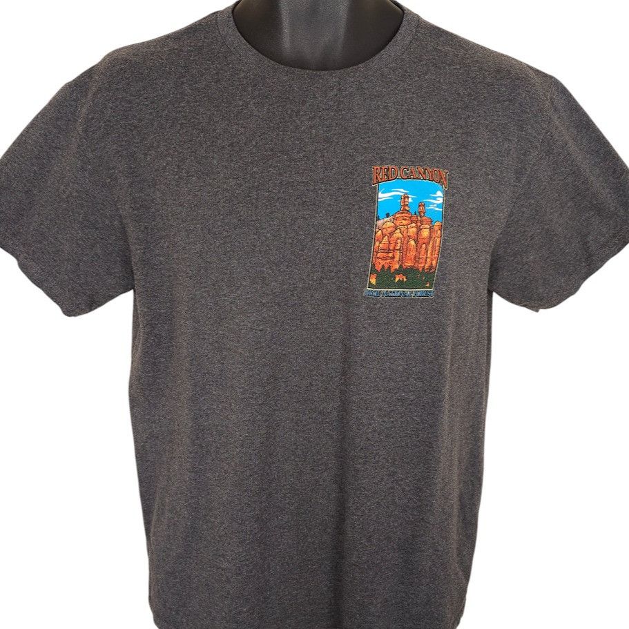 Delta Red Canyon T Shirt Mens Size Medium Gray Dixie National Size US M / EU 48-50 / 2 - 2 Thumbnail